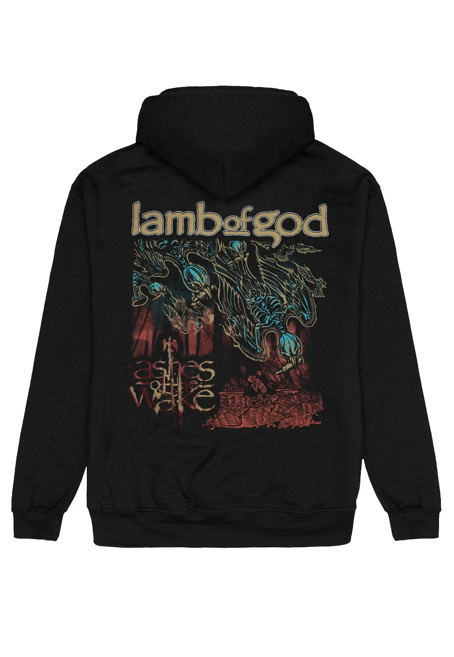 Lamb Of God - Ashes Of The Wake Album Cover - Zipper