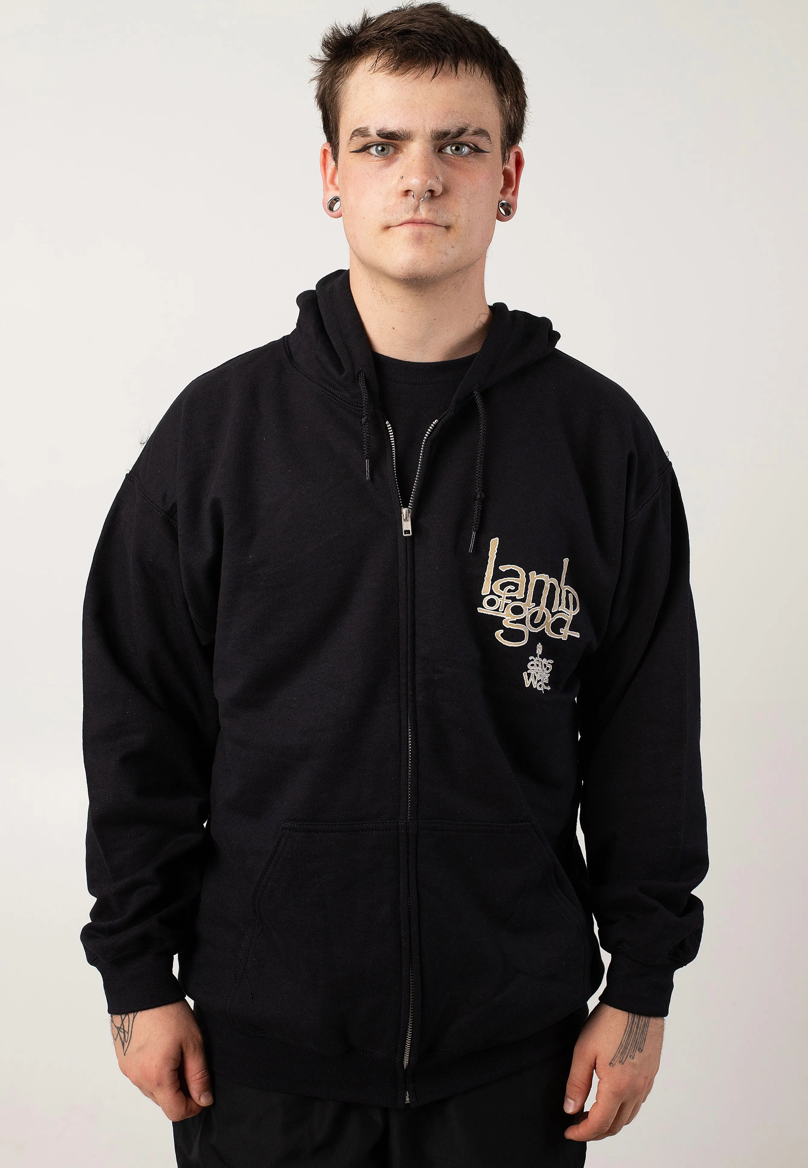 Lamb Of God - Ashes Of The Wake Album Cover - Zipper
