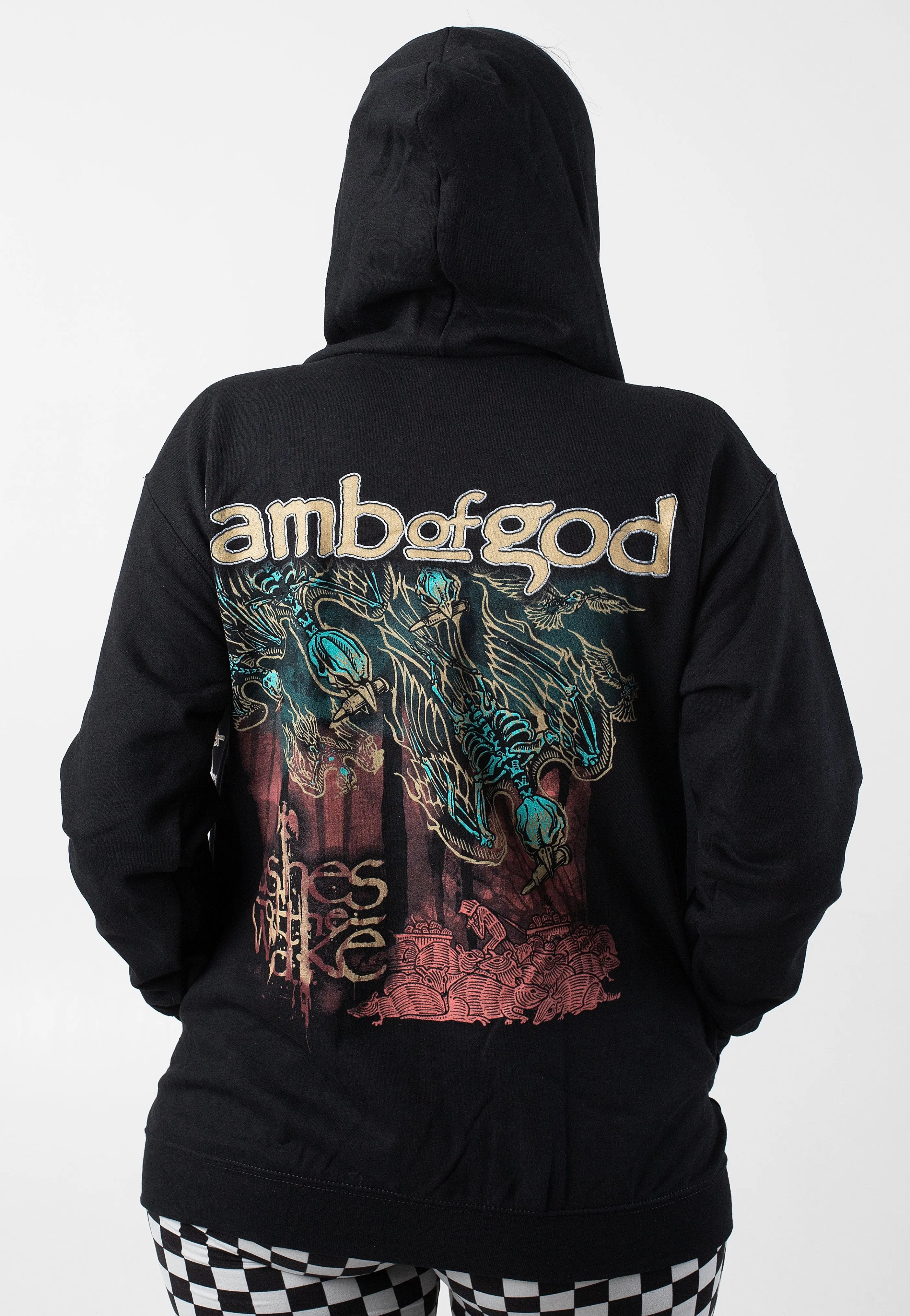 Lamb Of God - Ashes Of The Wake Album Cover - Zipper
