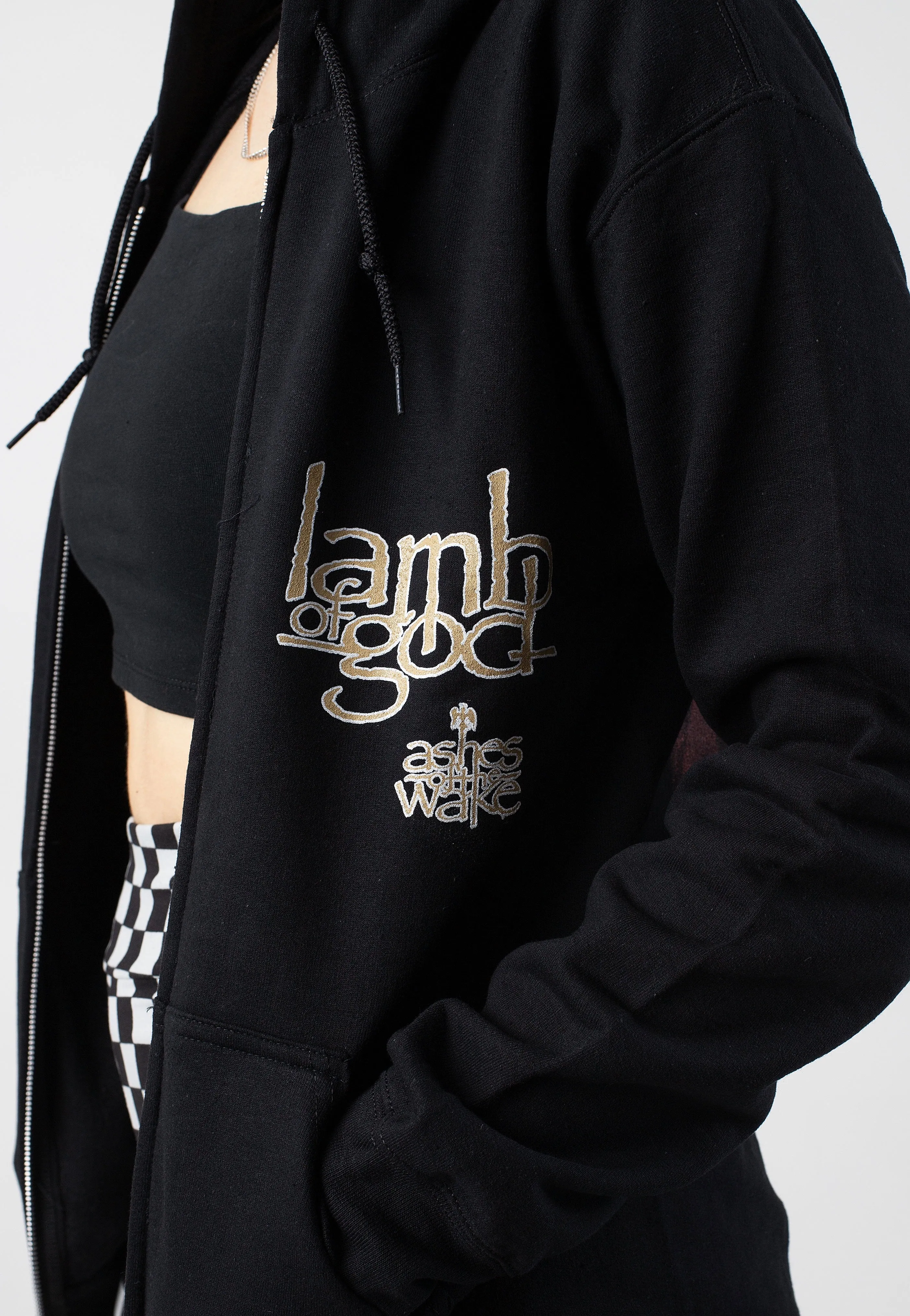 Lamb Of God - Ashes Of The Wake Album Cover - Zipper
