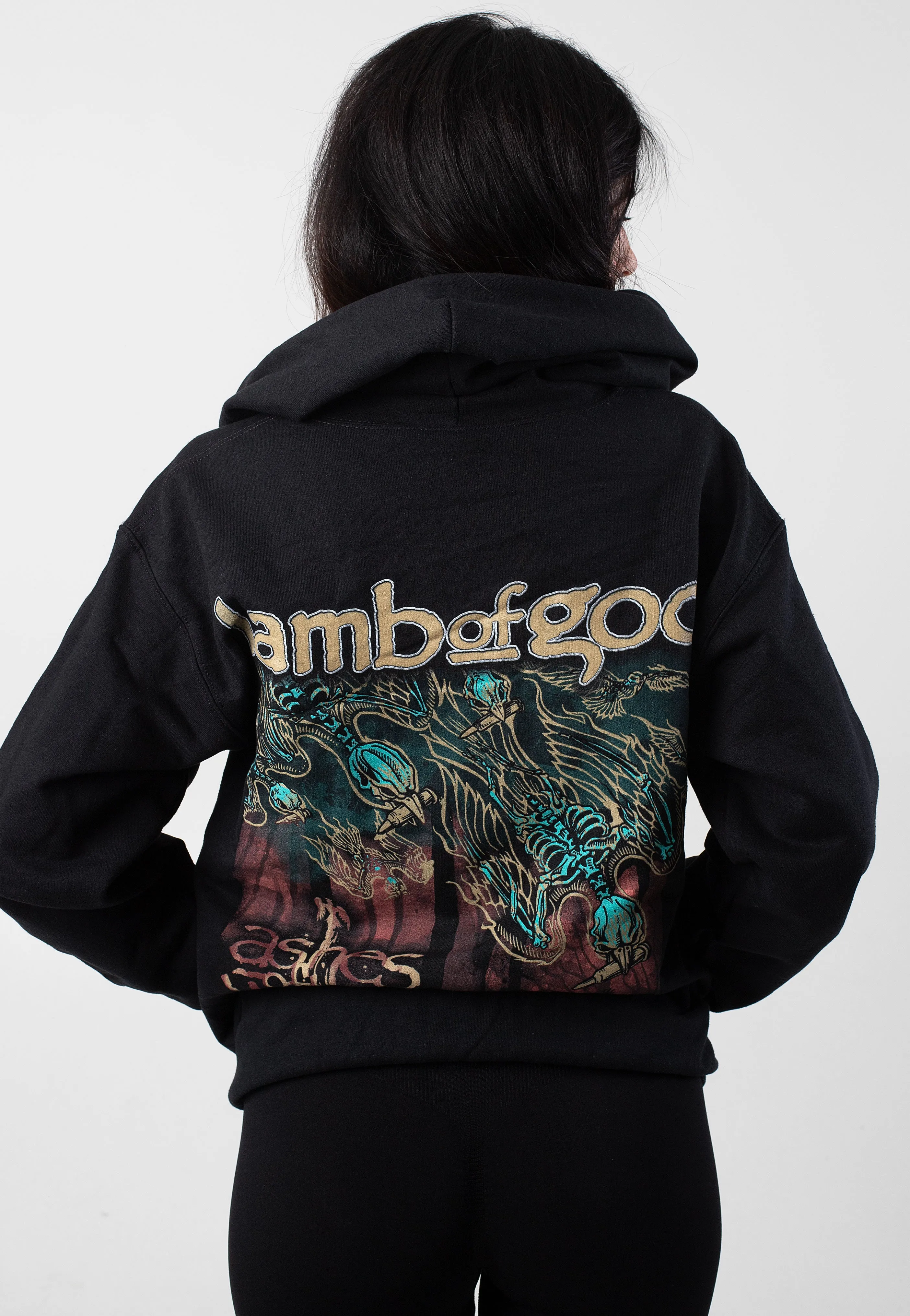 Lamb Of God - Ashes Of The Wake Album Cover - Zipper