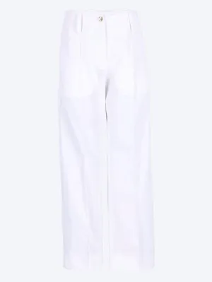 Large belt pants