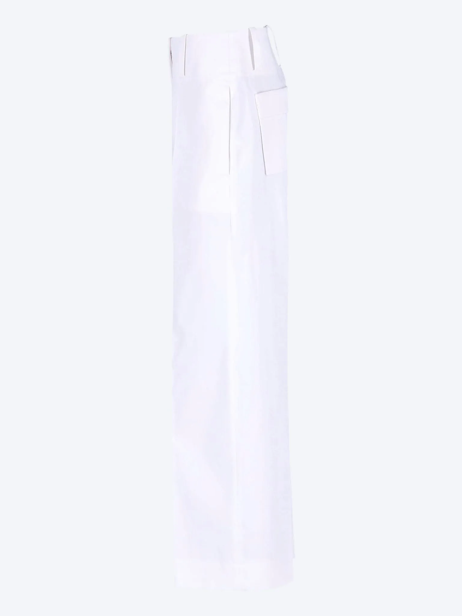 Large belt pants