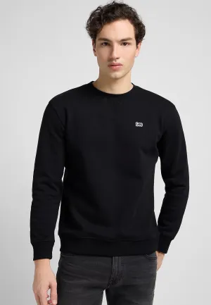 Lee - Plain Crew Black - Sweater