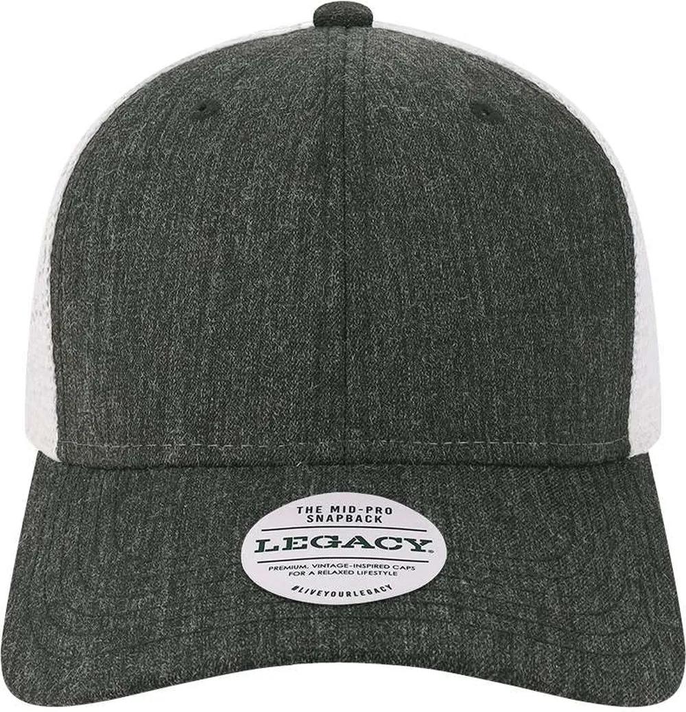 Legacy Mid-Pro Snapback Trucker Cap
