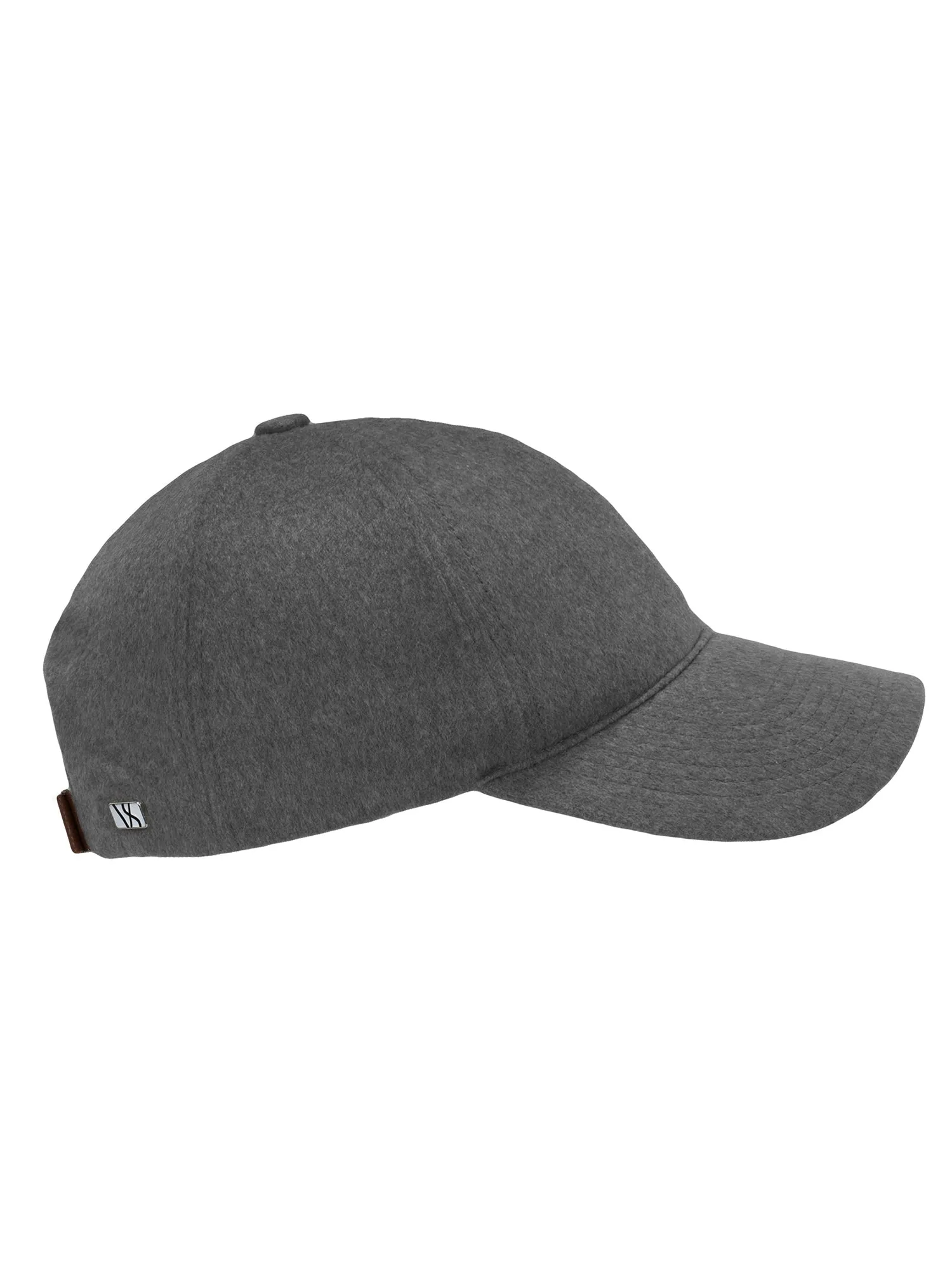 Legacy Soft Front Cashmere Cap Flint Grey
