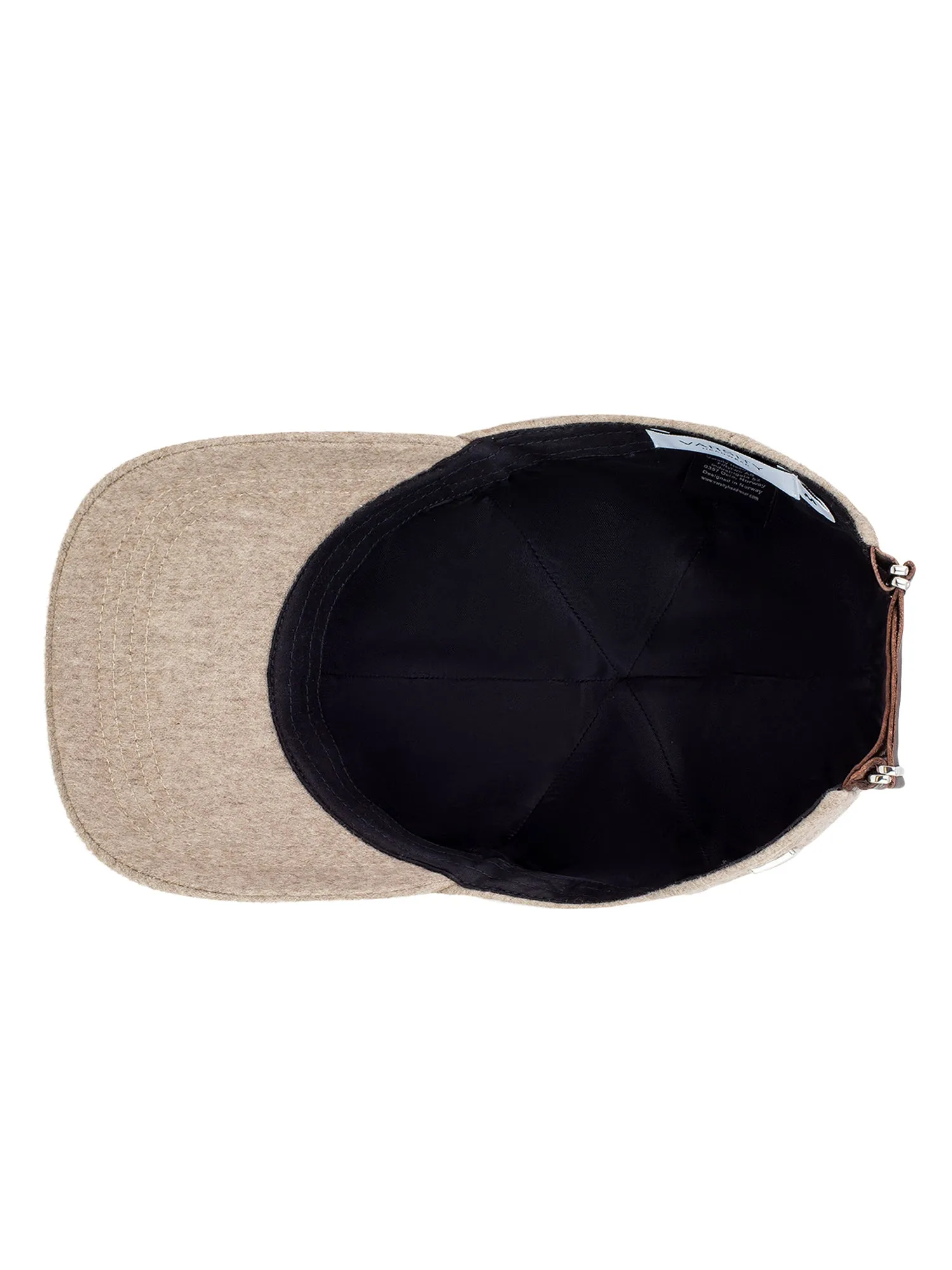 Legacy Soft Front Cashmere Cap Marble Beige