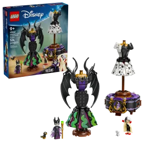 Lego Disney Maleficent's and Cruella De Vil's Dresses 43262