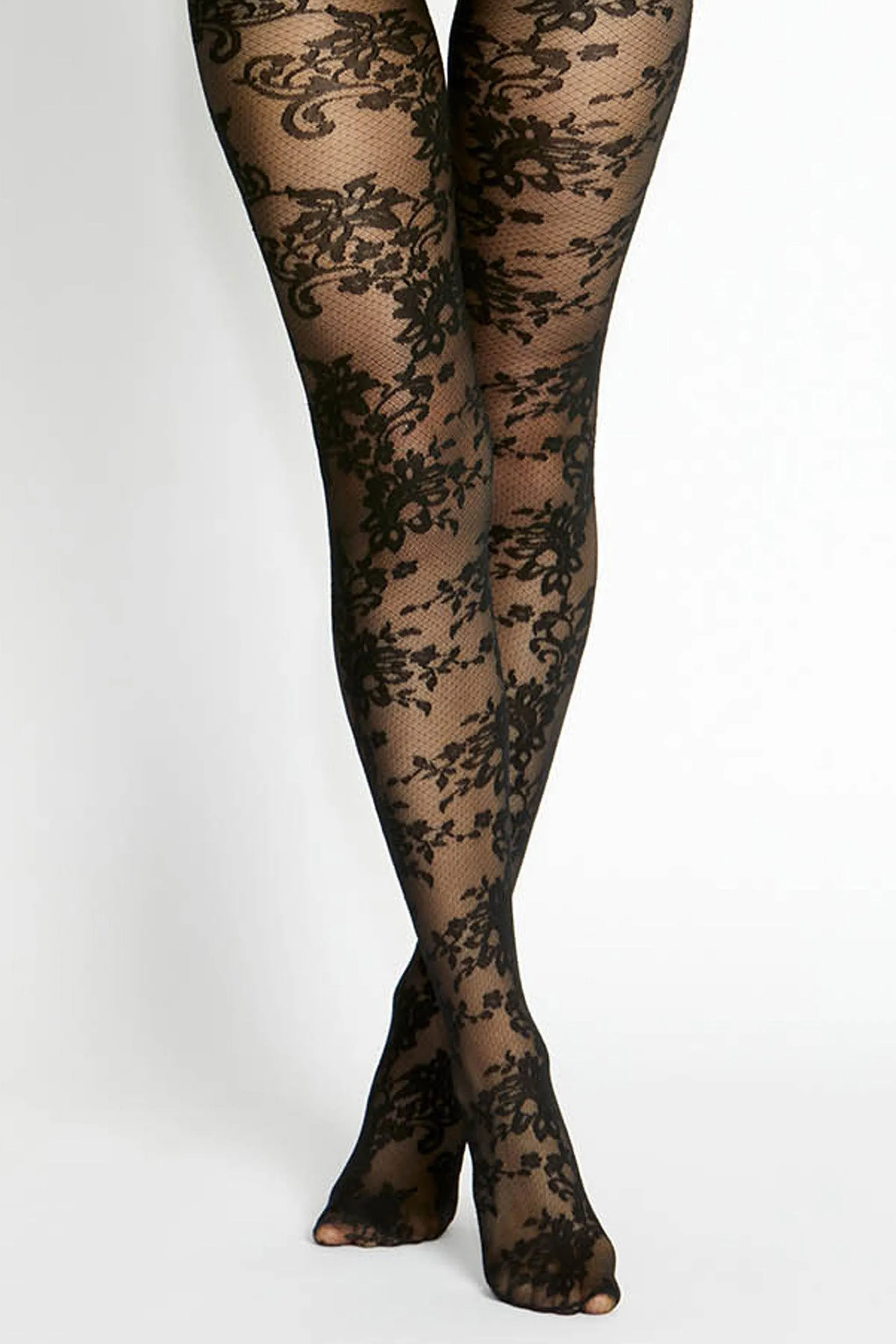 Levante | Francesca Floral Tights Club L London