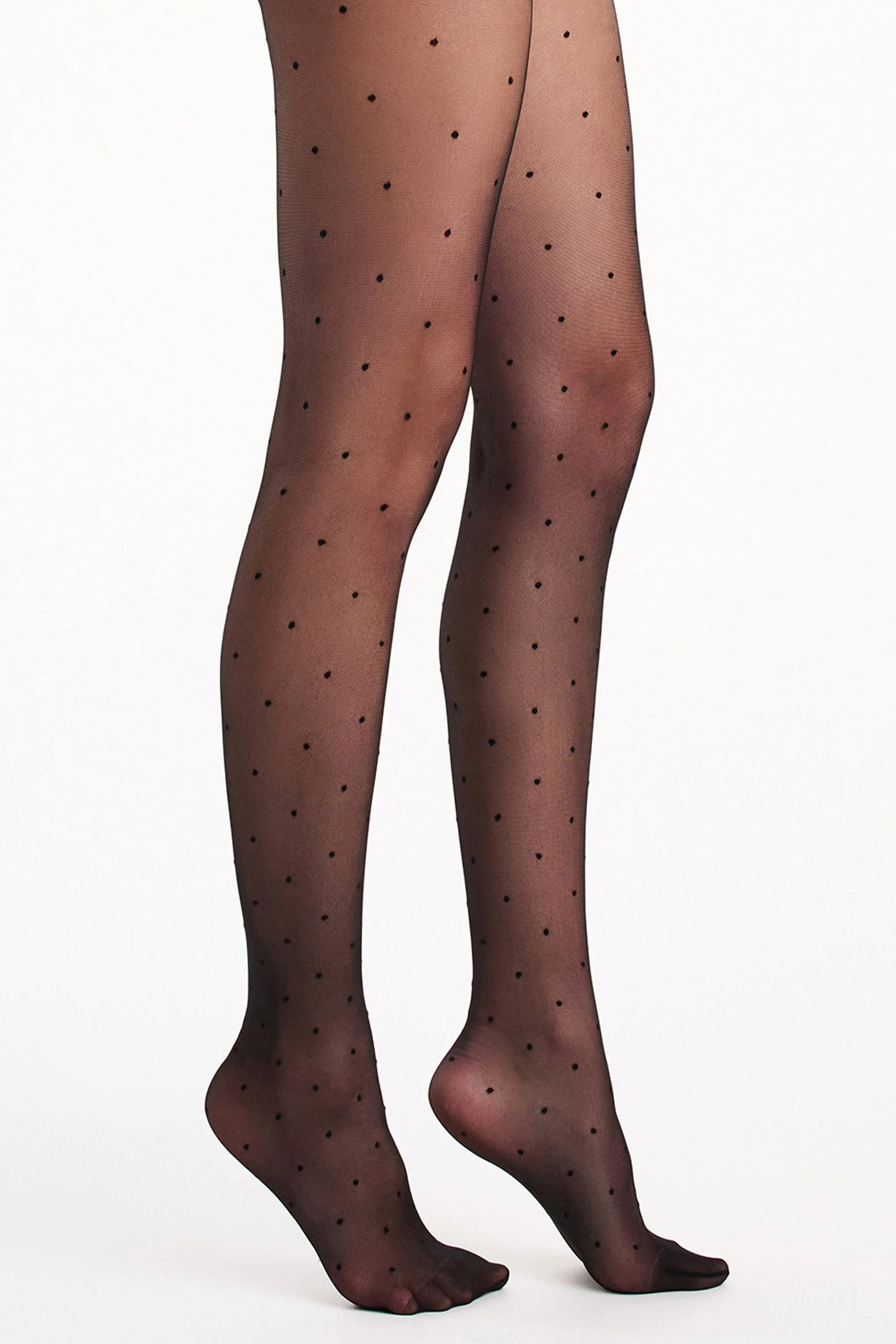 Levante | Sienna Sheer Spot Tights Club L London