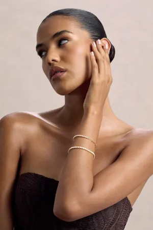 Libya | Gold Diamante Bracelet Club L London