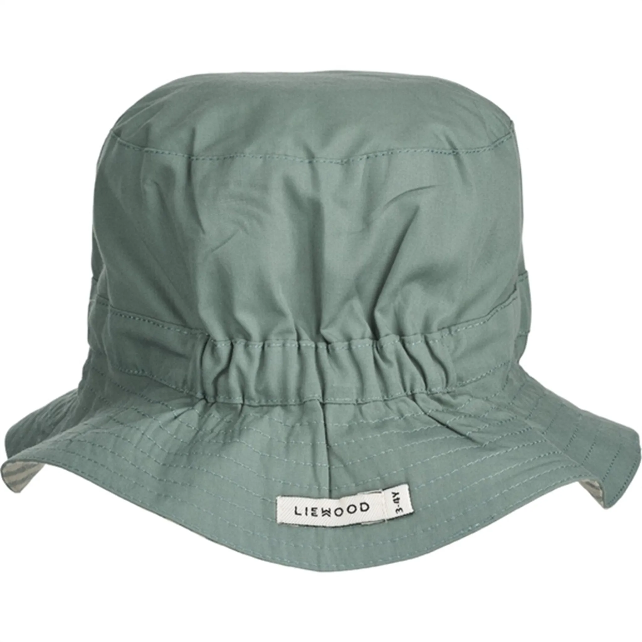 Liewood Sander Sun Hat Stripe Peppermint/Sandy