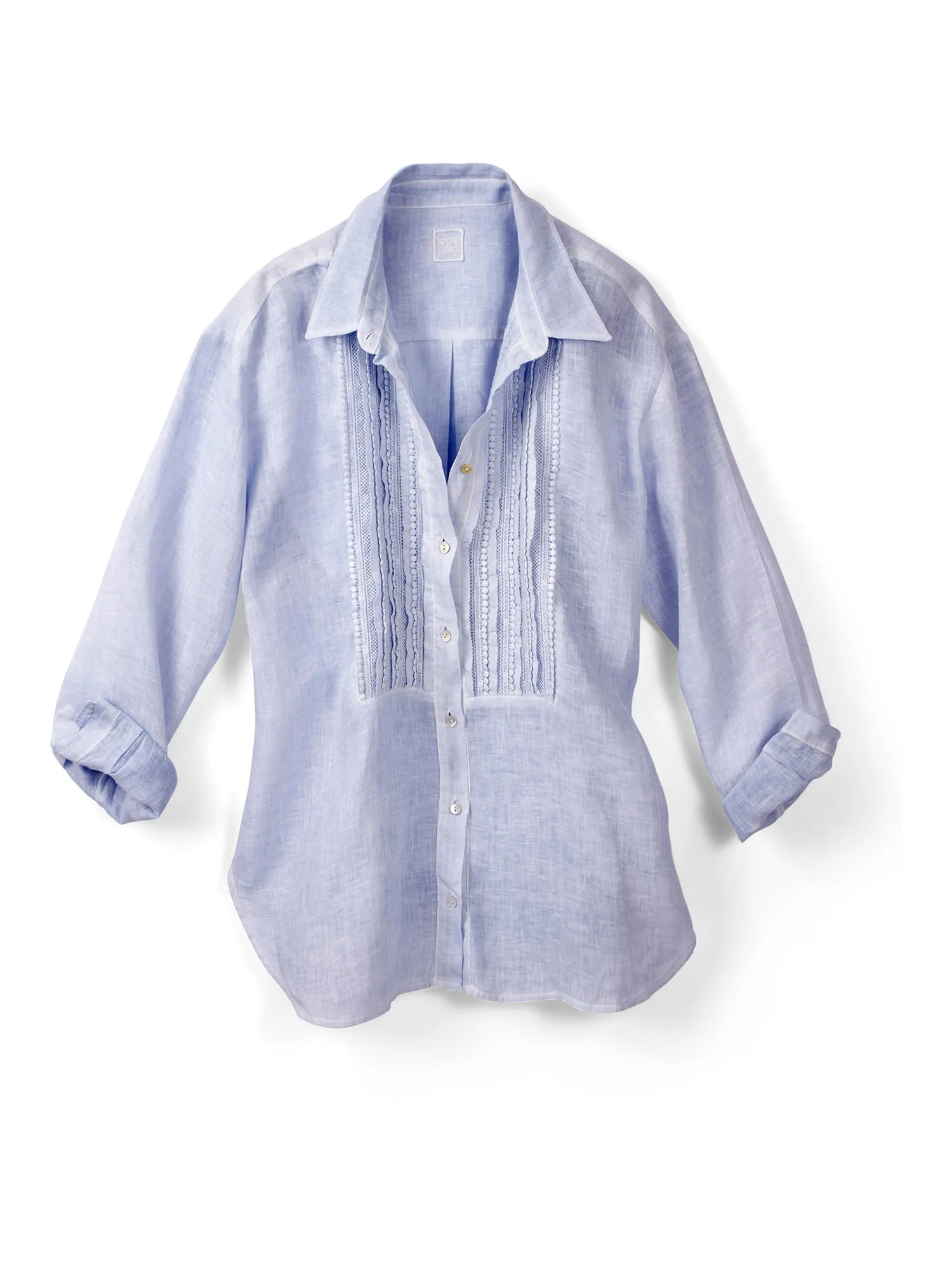 Lilja Ruffle Linen Shirt