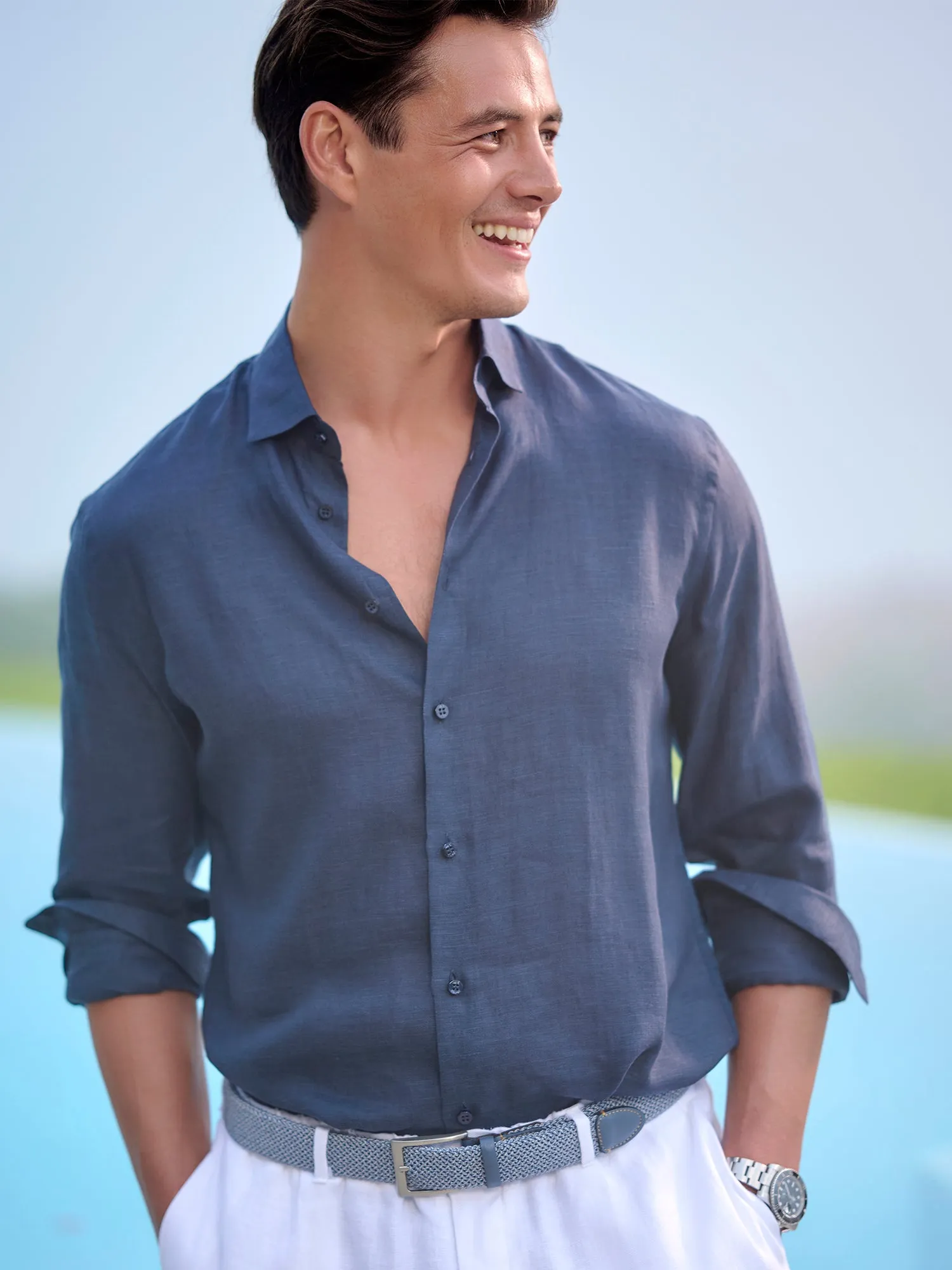 Linen Jersey Shirt