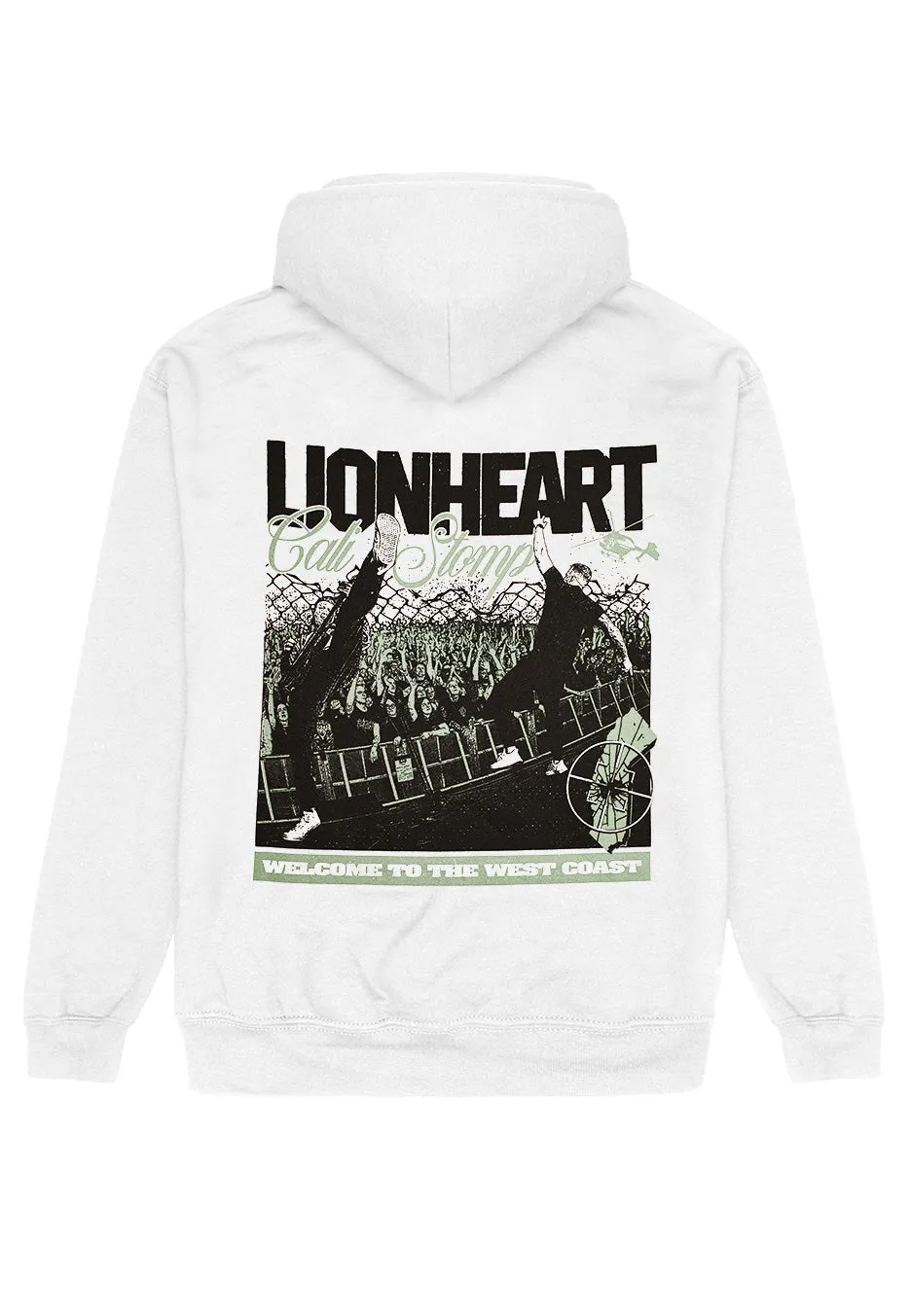 Lionheart - Cali Stomp Live White - Hoodie