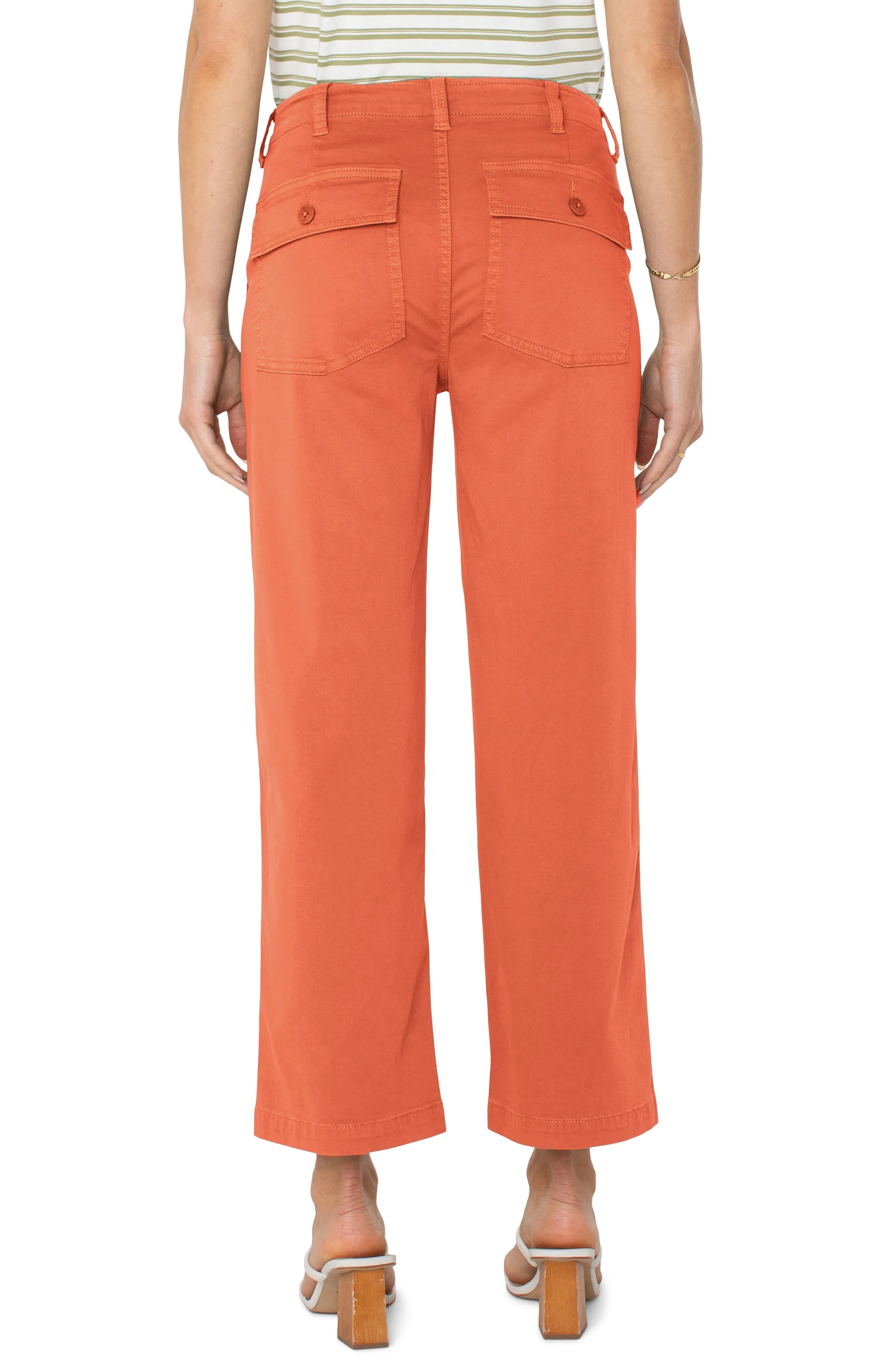 Liverpool Los Angeles CARGO WIDE LEG CROP