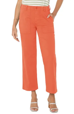 Liverpool Los Angeles CARGO WIDE LEG CROP