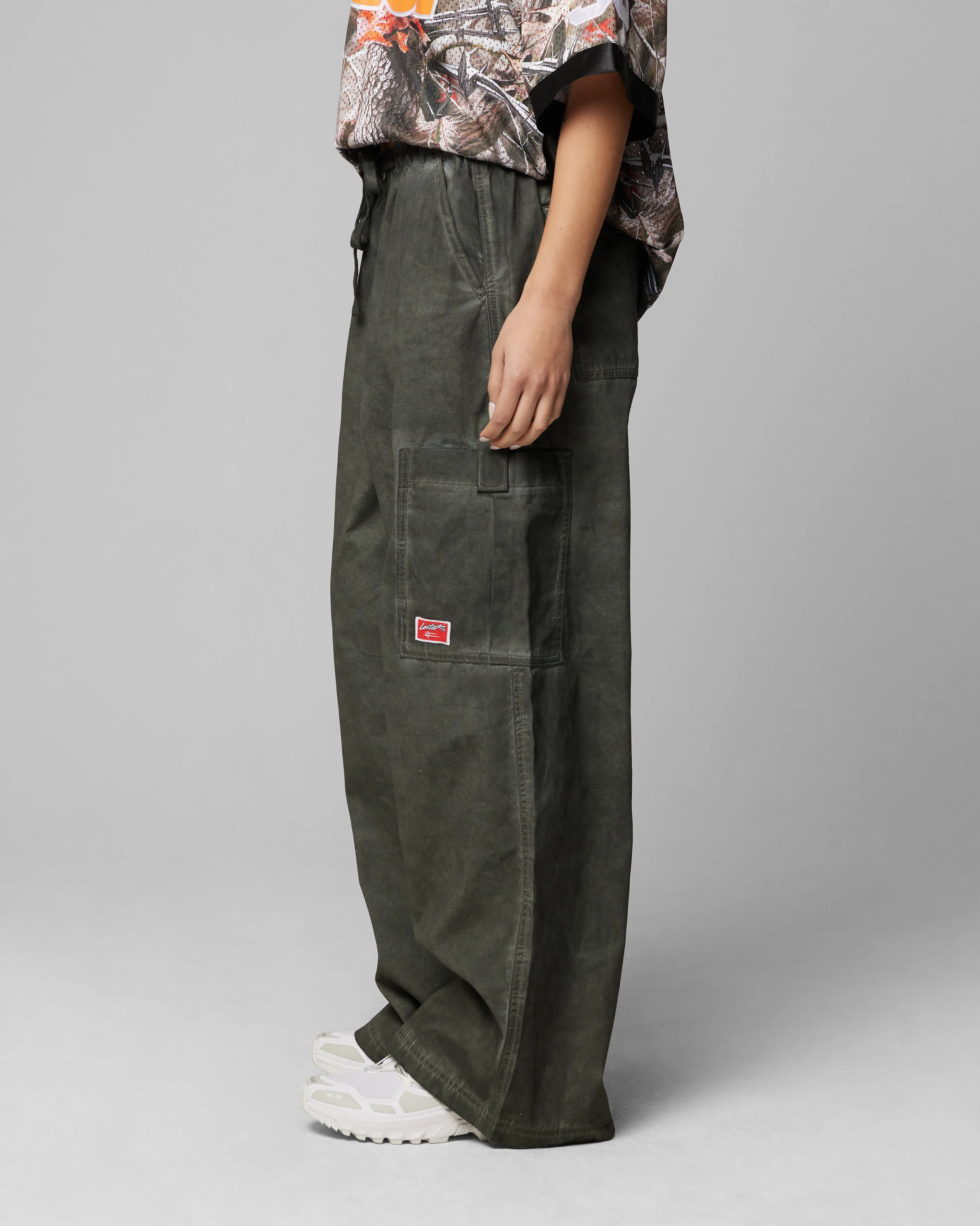 Loiter Kraven Parachute Pants Khaki
