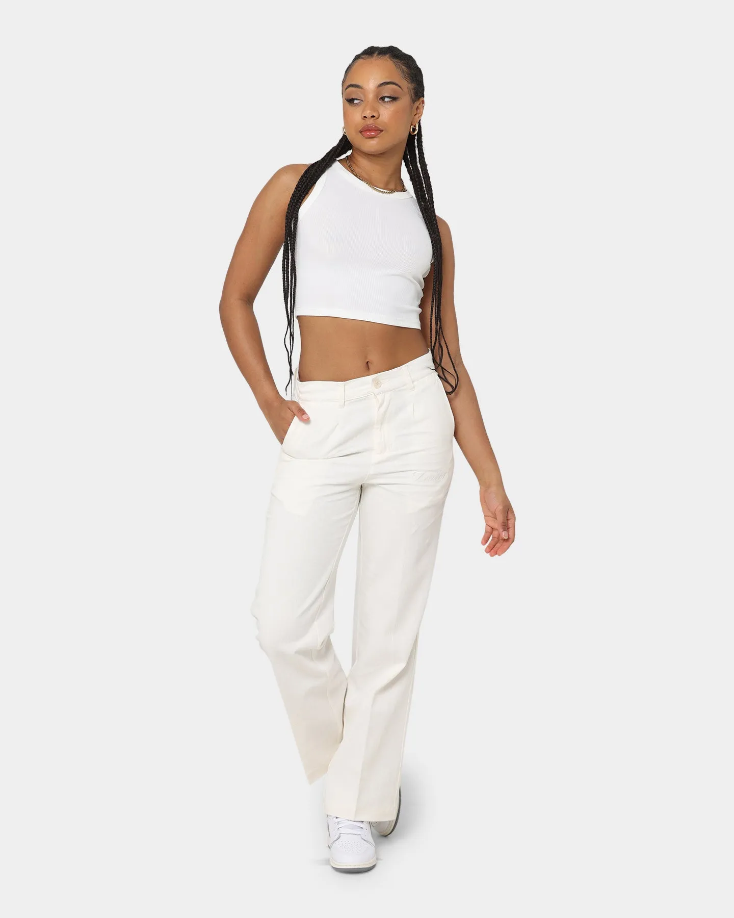 Loiter Utopia Linen Pants Ecru