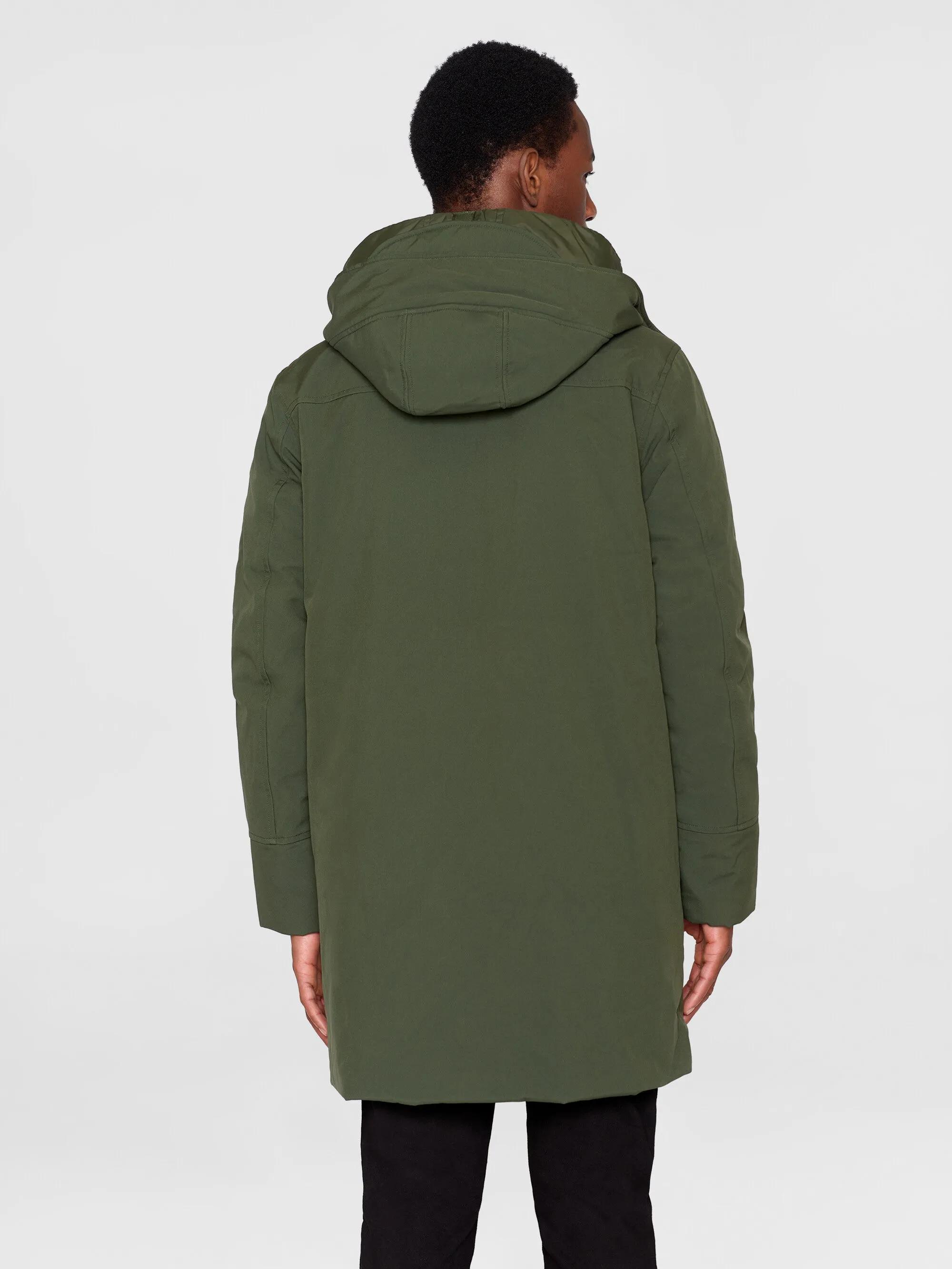 Long soft shell jacket CLIMATE SHELL - Forrest Night Knowledge Cotton