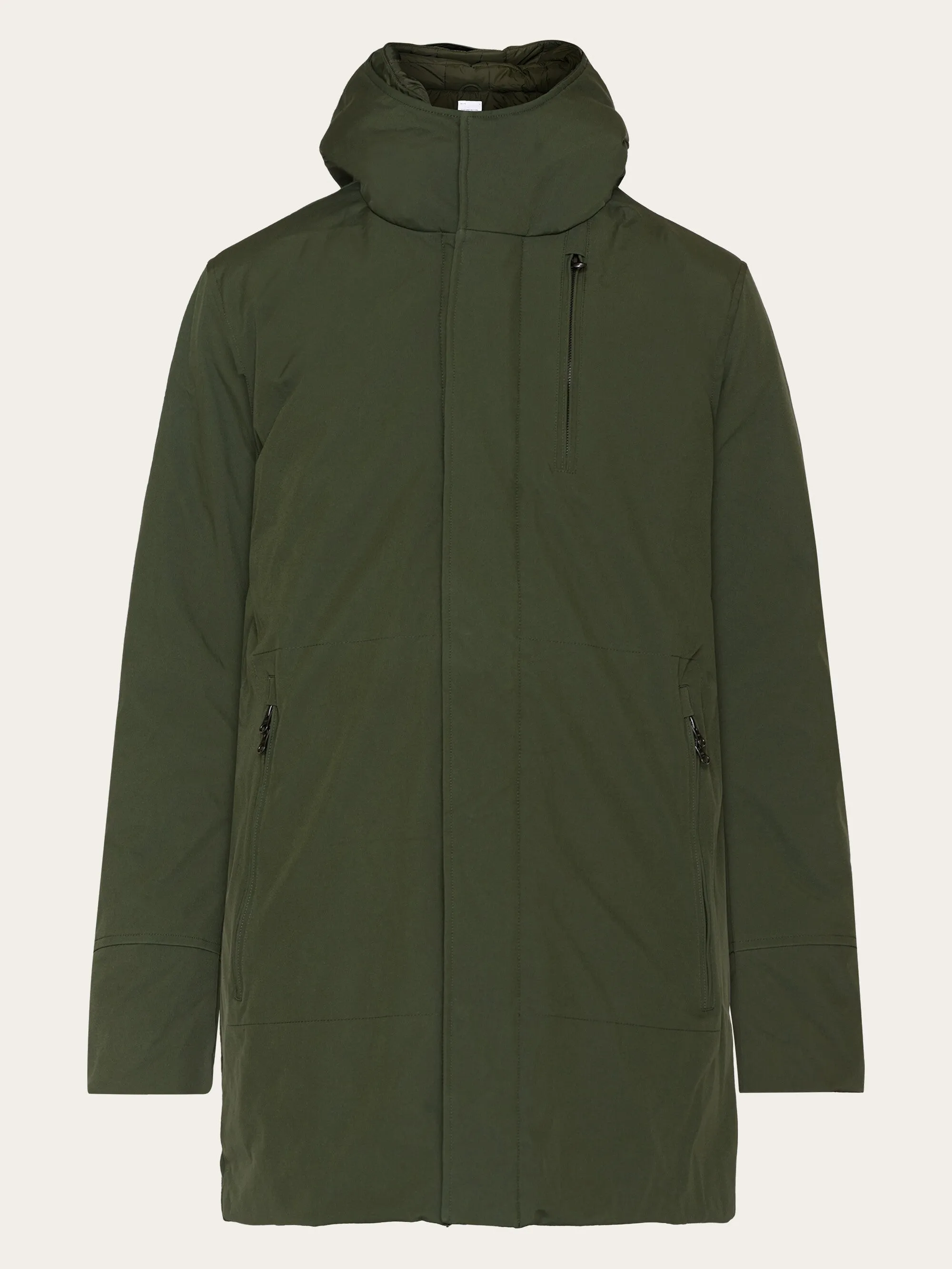 Long soft shell jacket CLIMATE SHELL - Forrest Night Knowledge Cotton