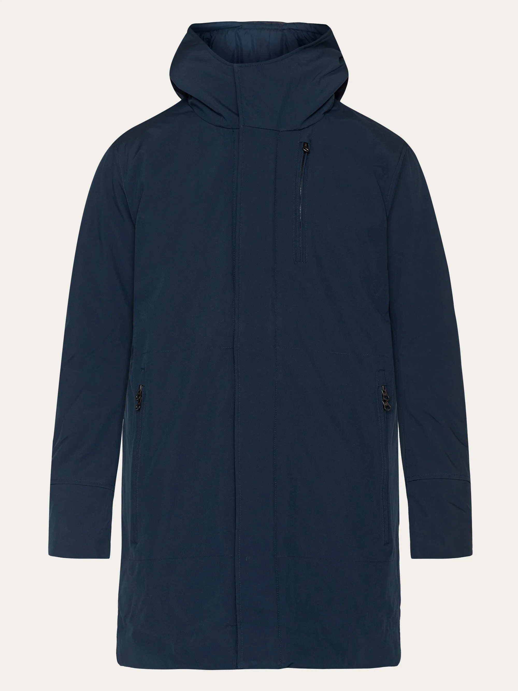 Long soft shell jacket CLIMATE SHELL - Total Eclipse Knowledge Cotton