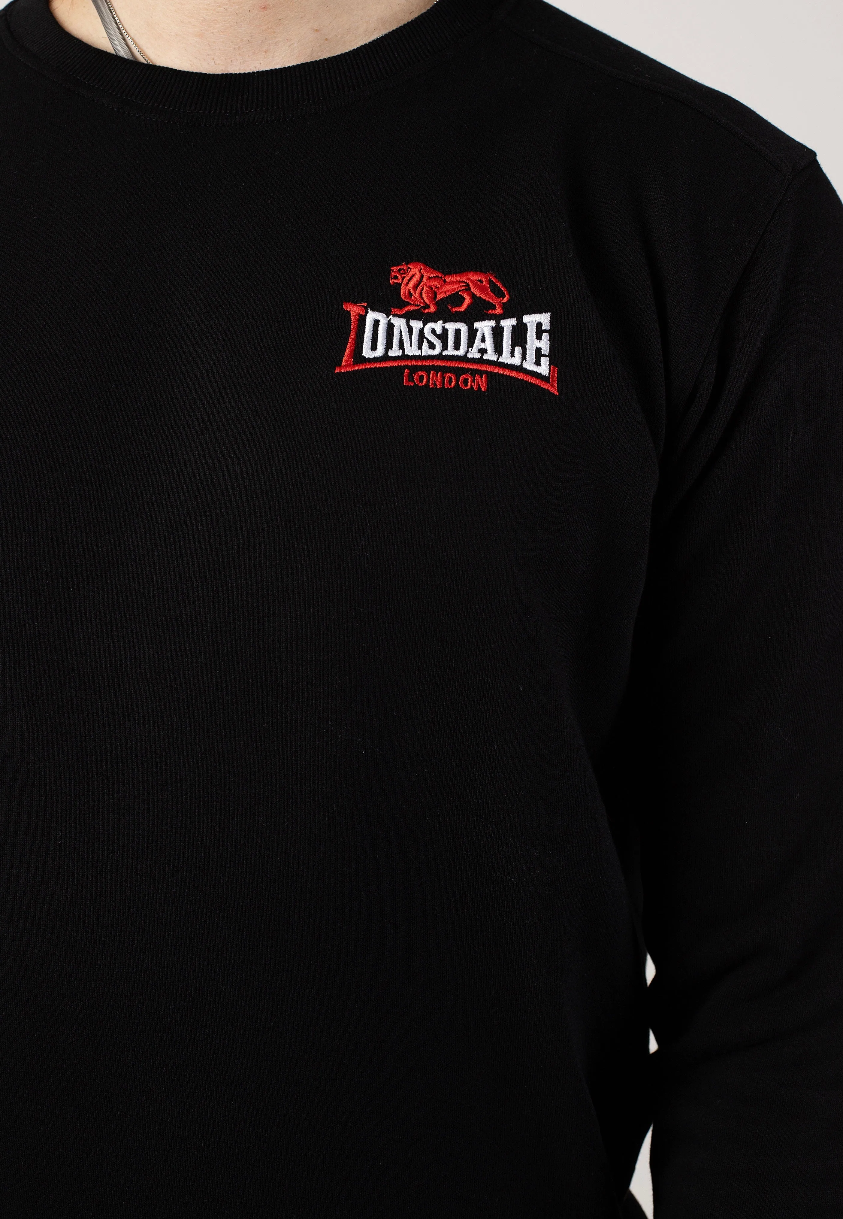Lonsdale - Lympstone Black - Sweater