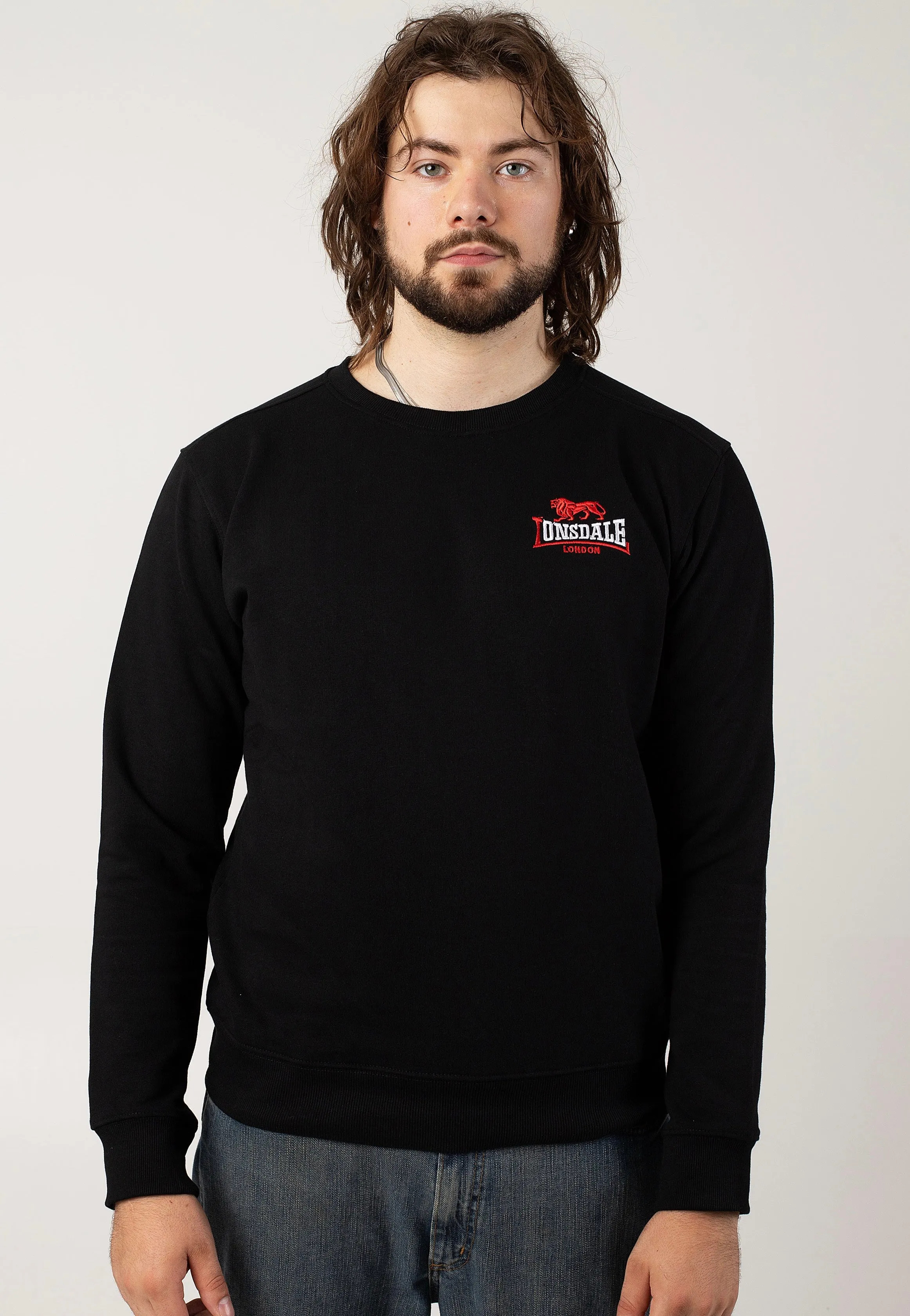 Lonsdale - Lympstone Black - Sweater