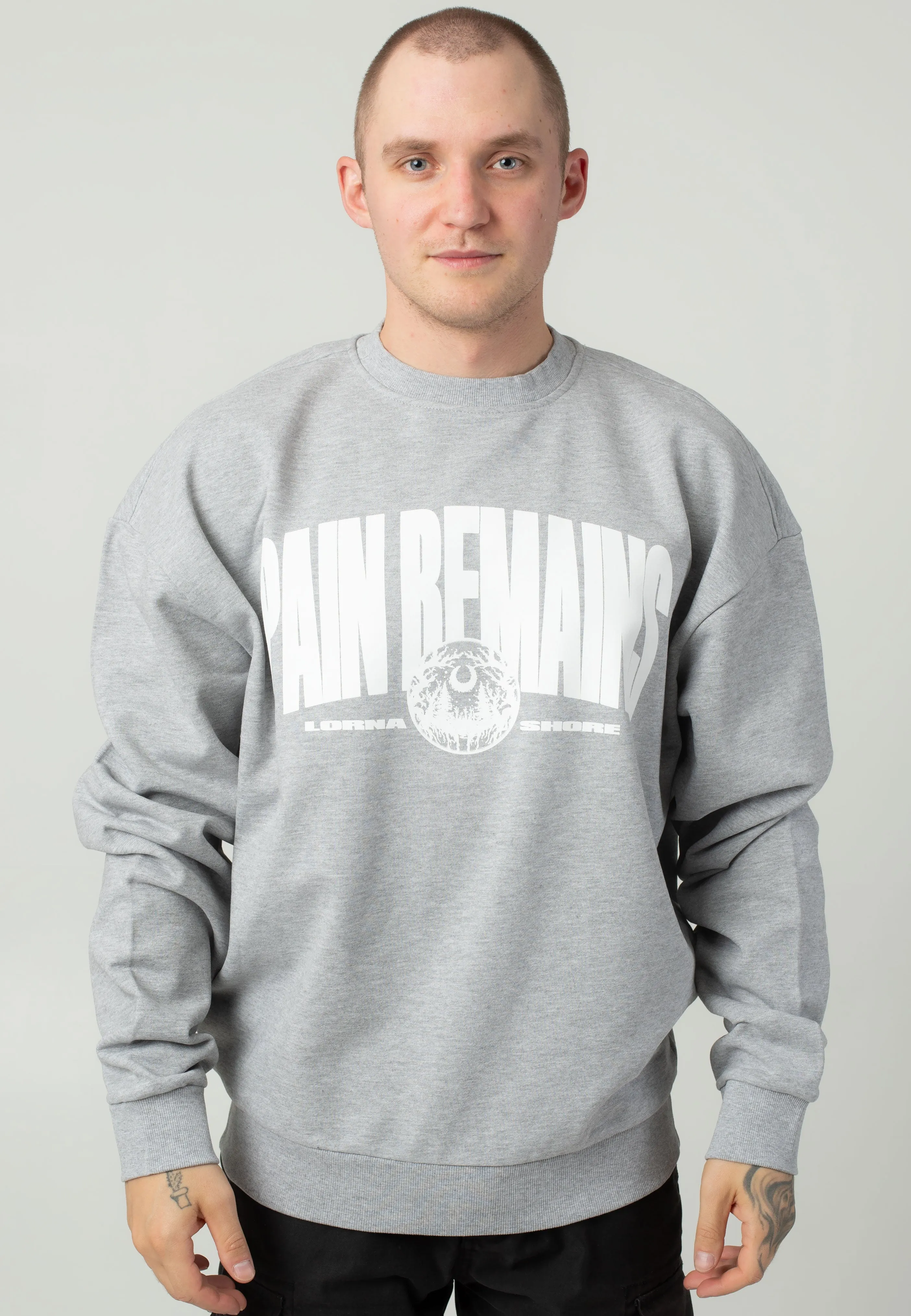 Lorna Shore - Pain Remains Ultra Heavy Heather Grey - Sweater