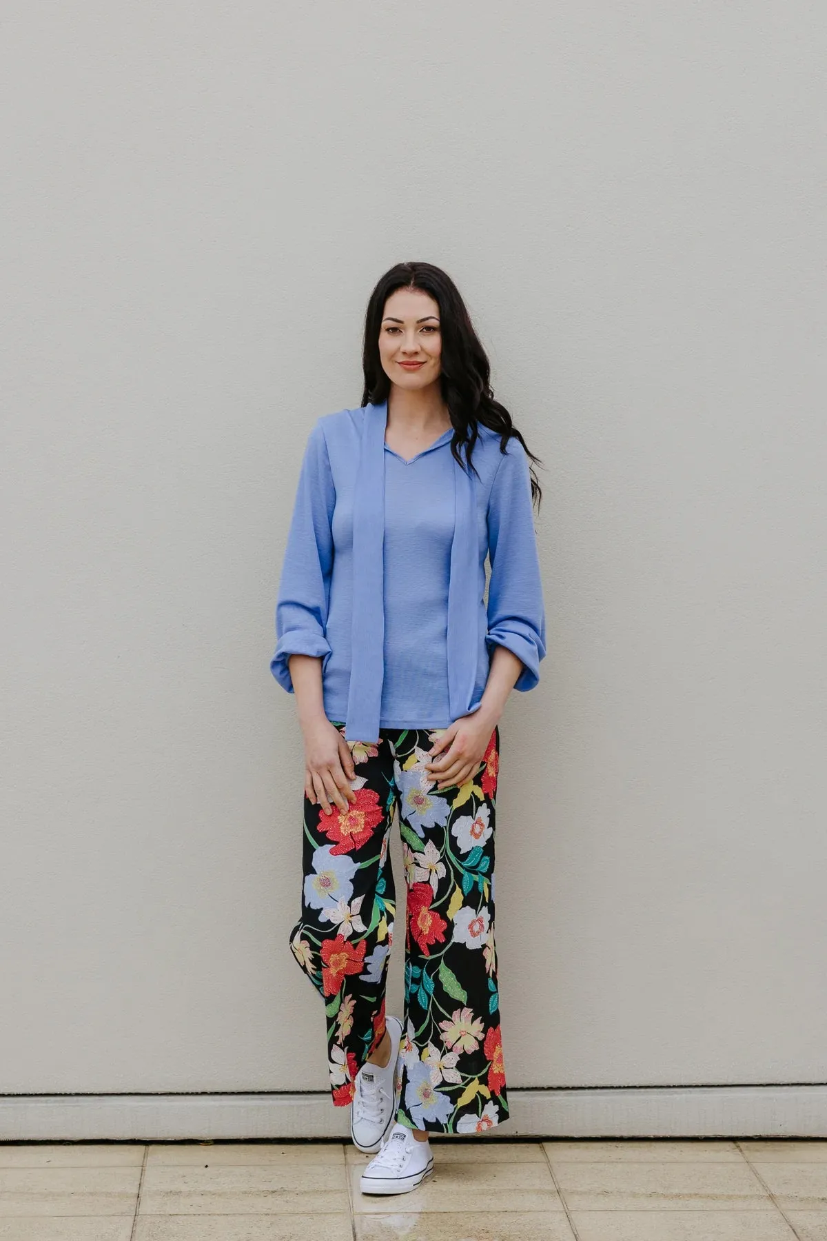 LOVE & GLORY (NZ) The perfect linen pant - Black floral! 10
