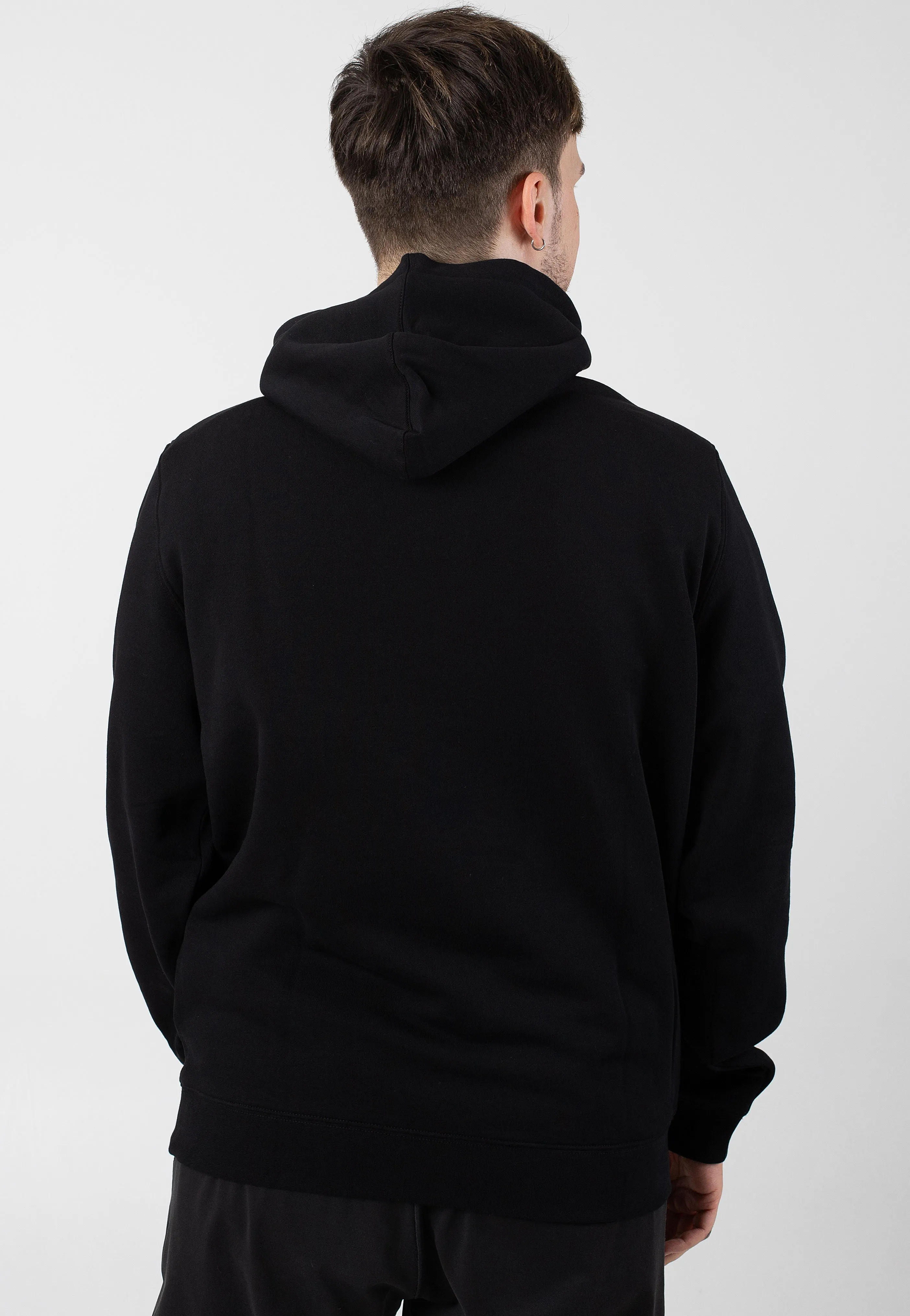 Lyle & Scott - Embroidered Jet Black/White - Hoodie