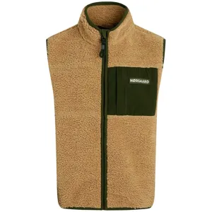 Mads Nrgaard Teddy Fleece Vilads Vest Kelp