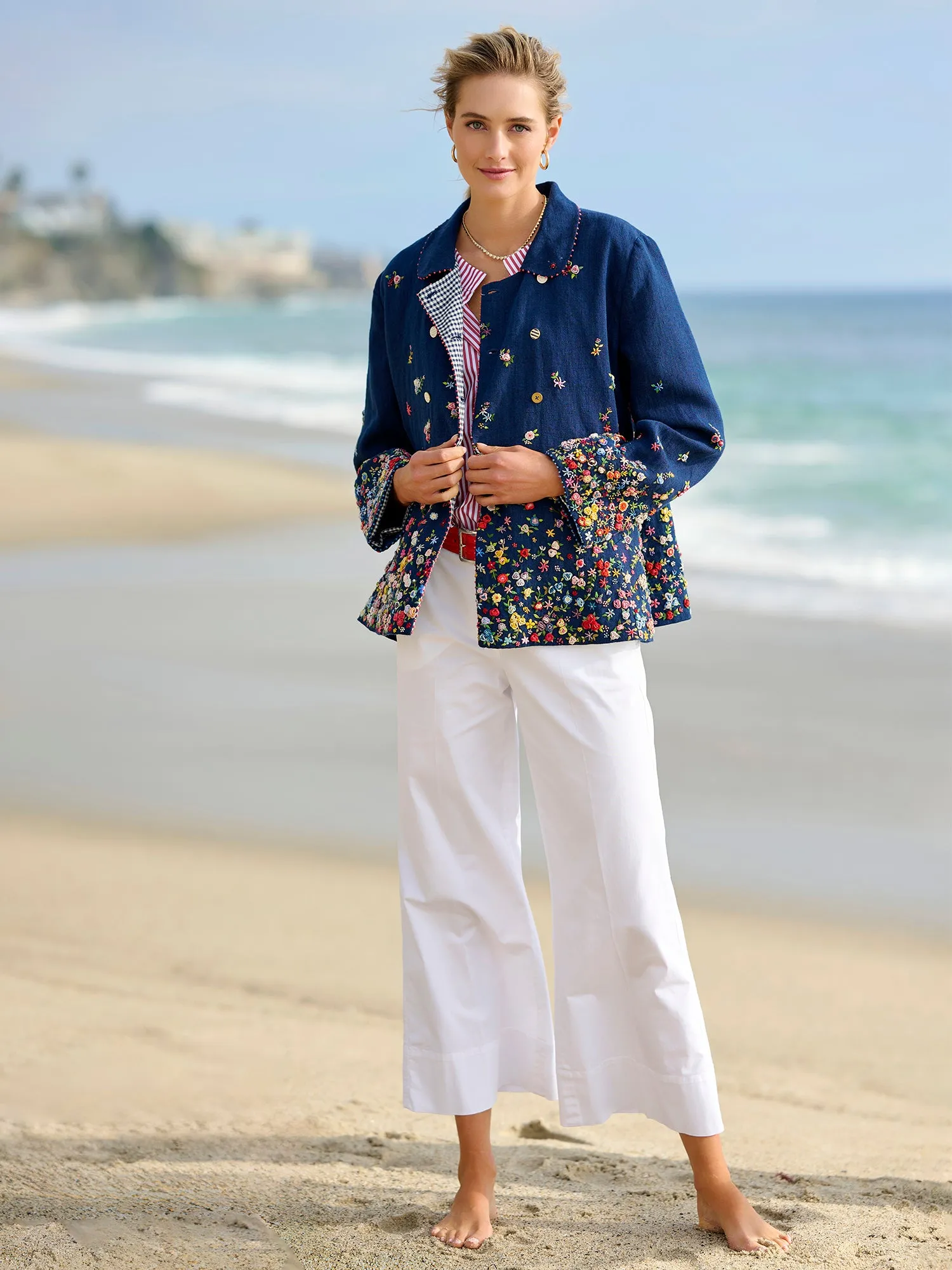 Mariella Stripe Cotton Shirt