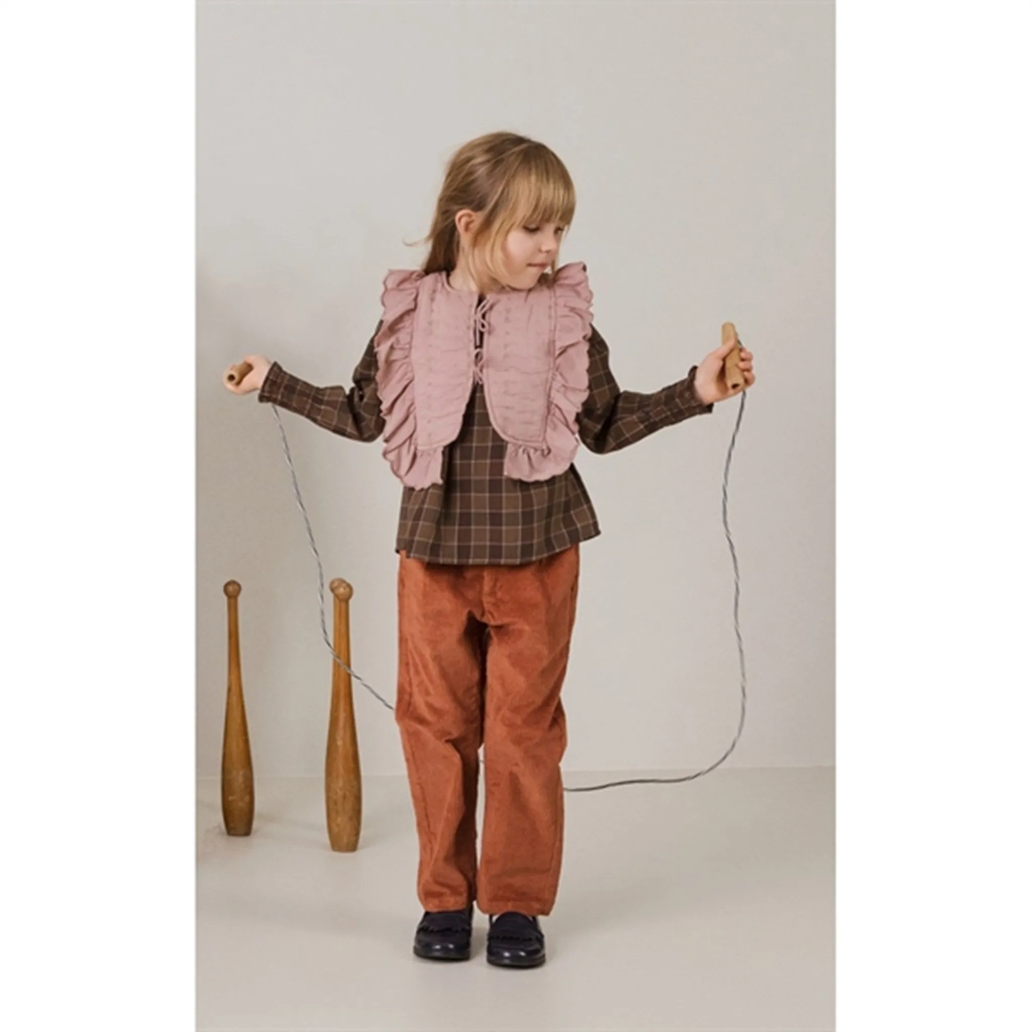 MarMar Cream Taupe Heart Jina Vest