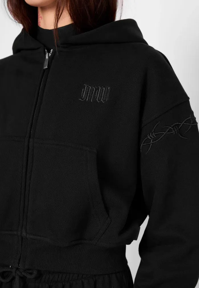 Mary Wyatt - Immure Cropped Black - Zipper