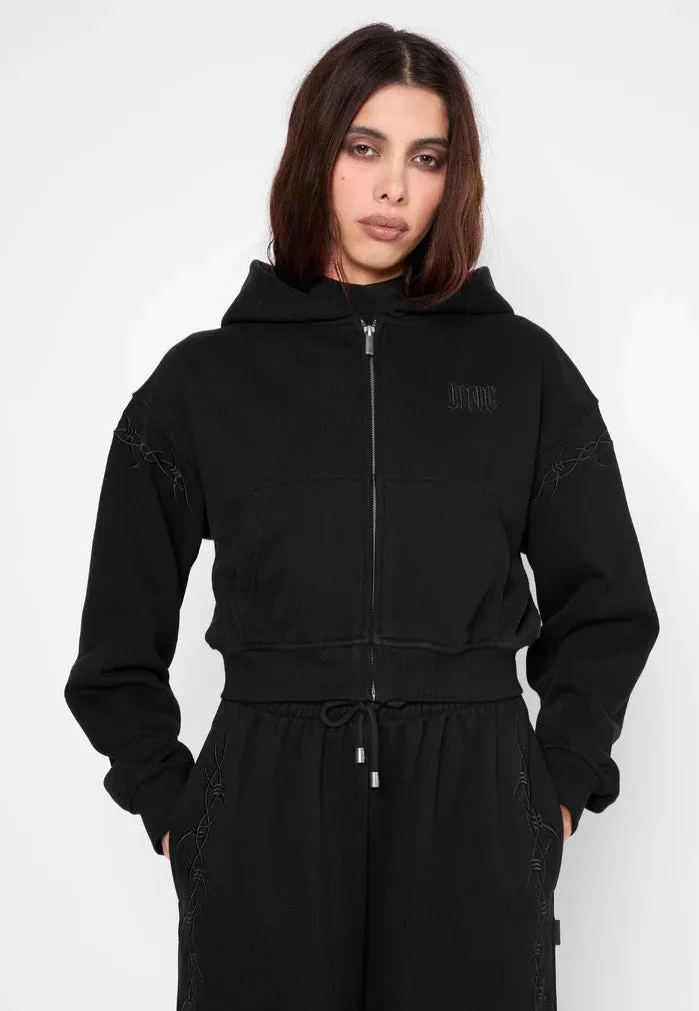 Mary Wyatt - Immure Cropped Black - Zipper