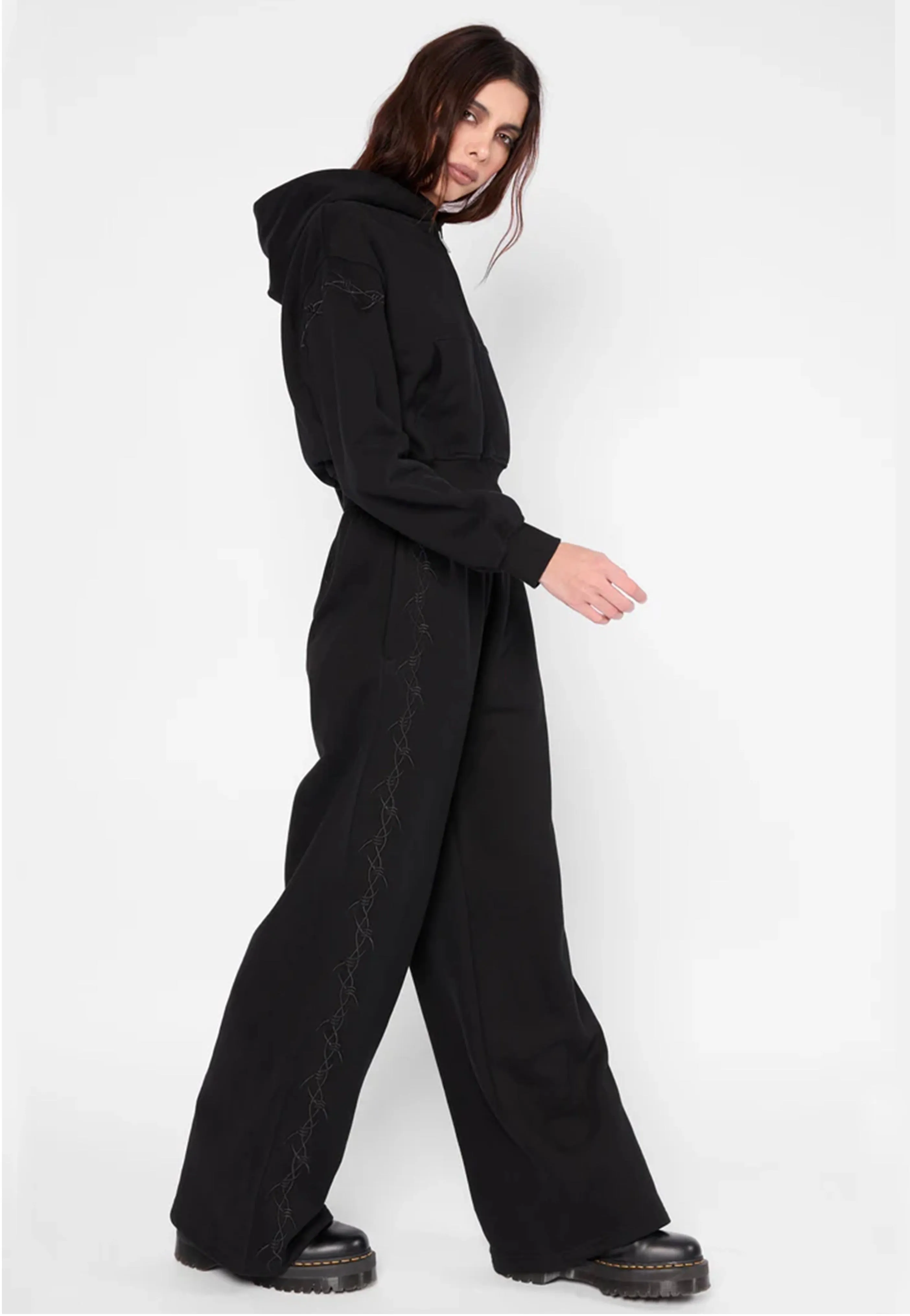 Mary Wyatt - Immure Cropped Black - Zipper