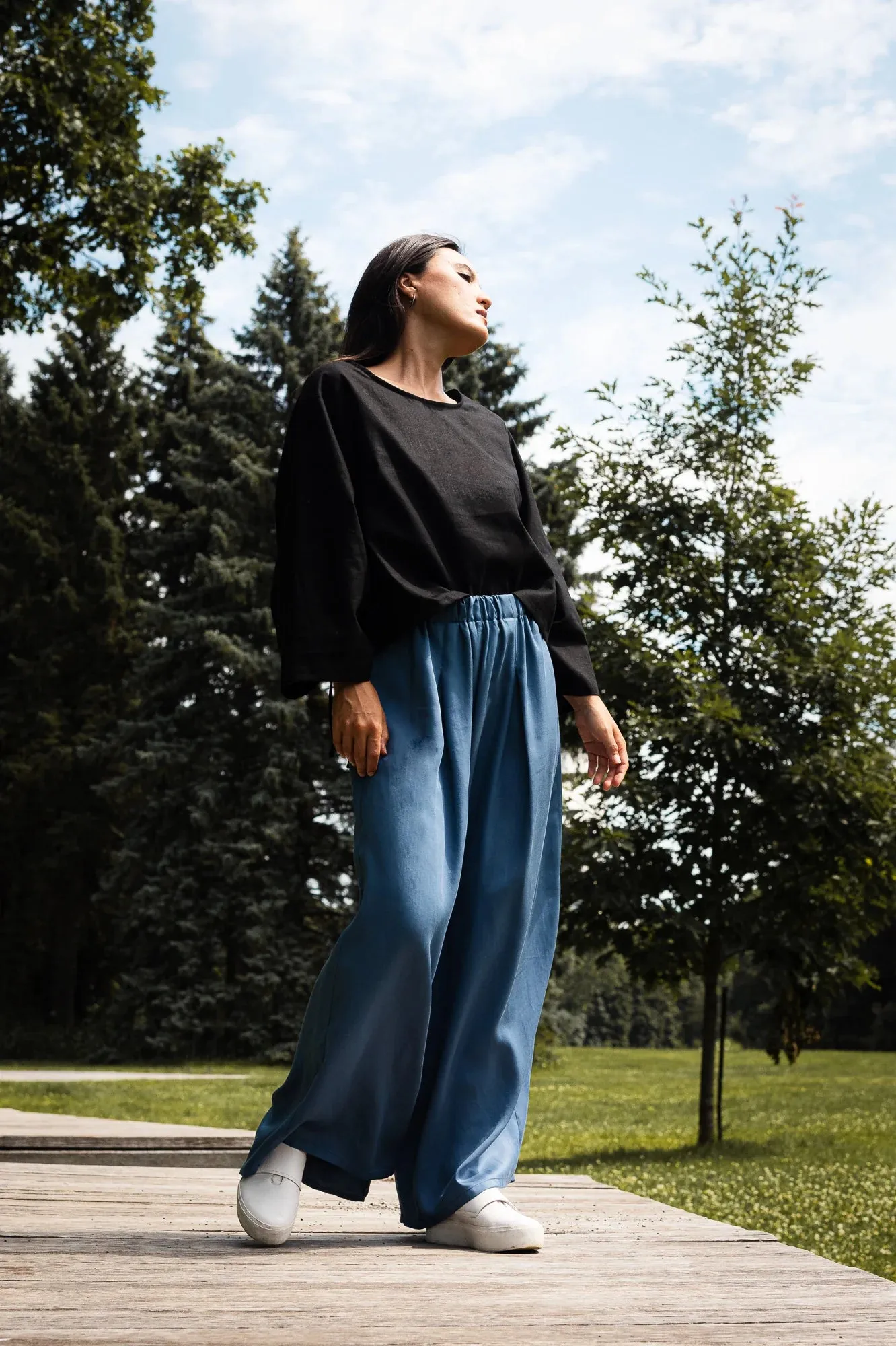 MAS MONTREAL - SIENA PANTS - AZURE - SS25