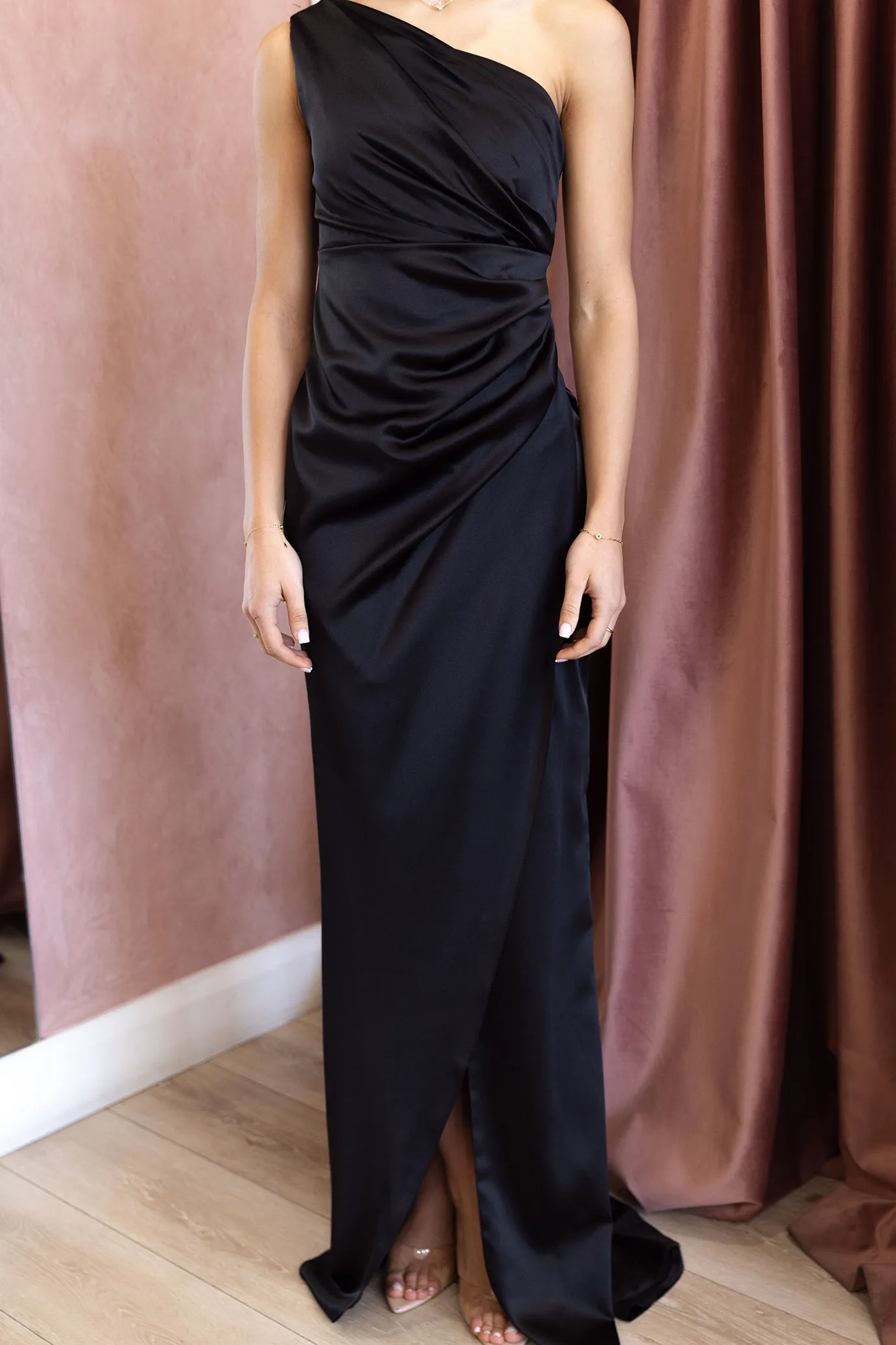 Mimosa Gown Black by HSH