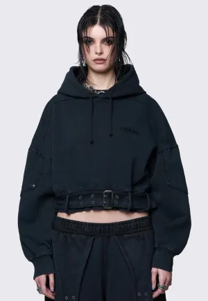 Minga London - Ash Wash Cropped - Hoodie