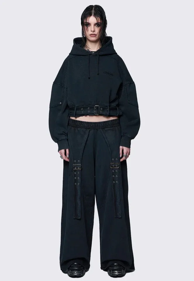 Minga London - Ash Wash Cropped - Hoodie