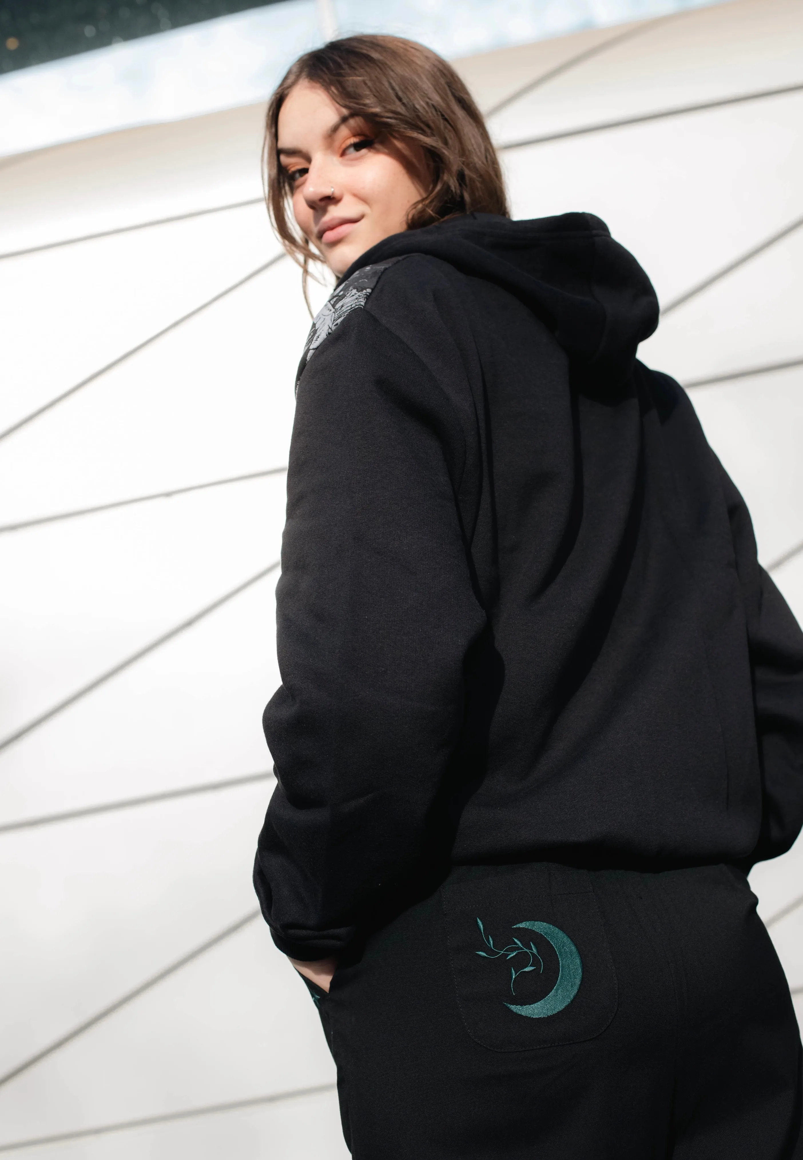 Minga London - Devil Wings Oversized - Zipper