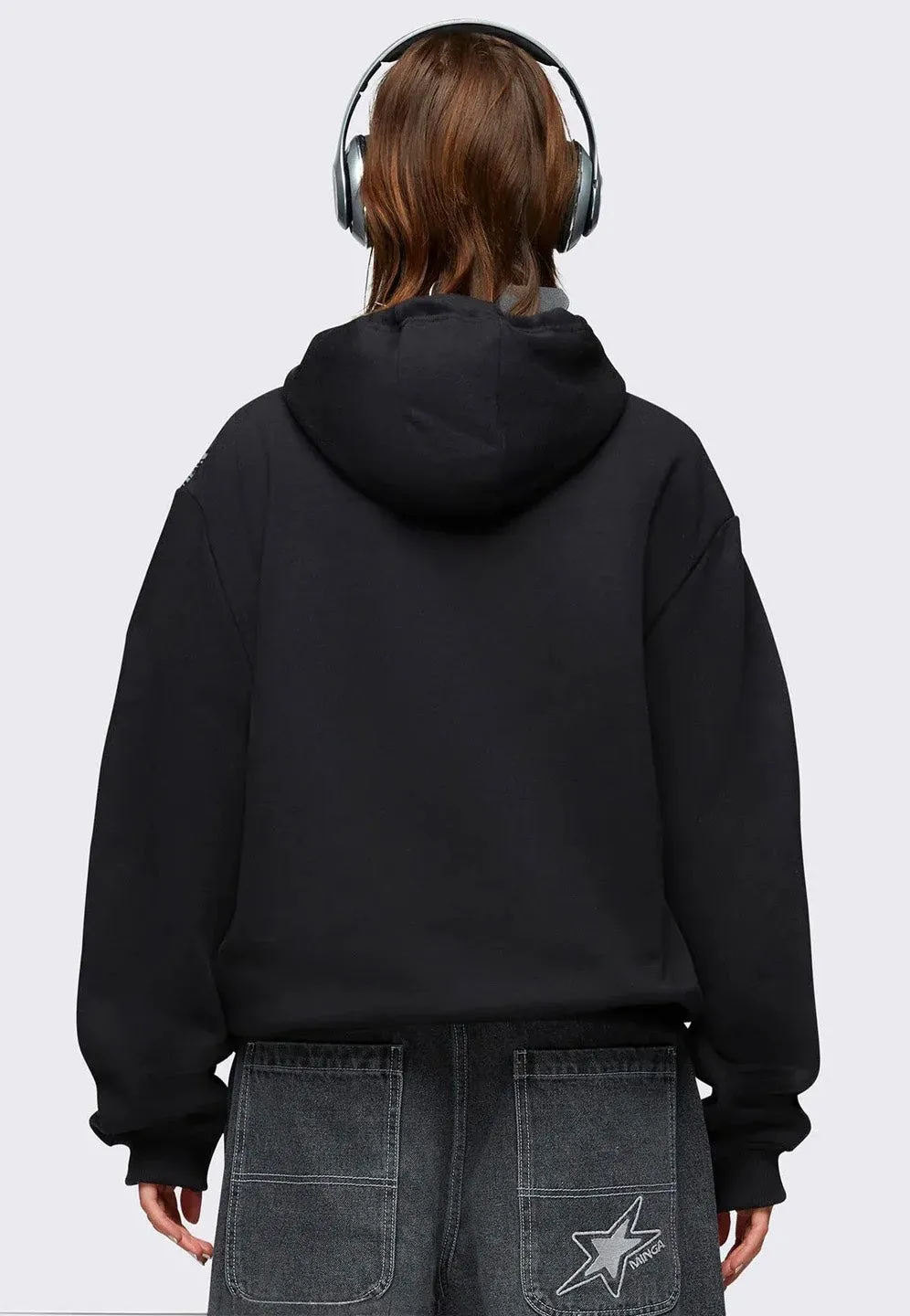 Minga London - Devil Wings Oversized - Zipper