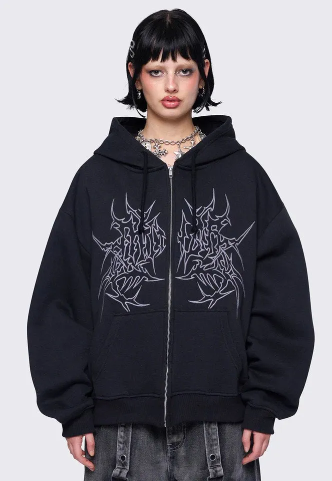 Minga London - Minga Ink Black - Zipper