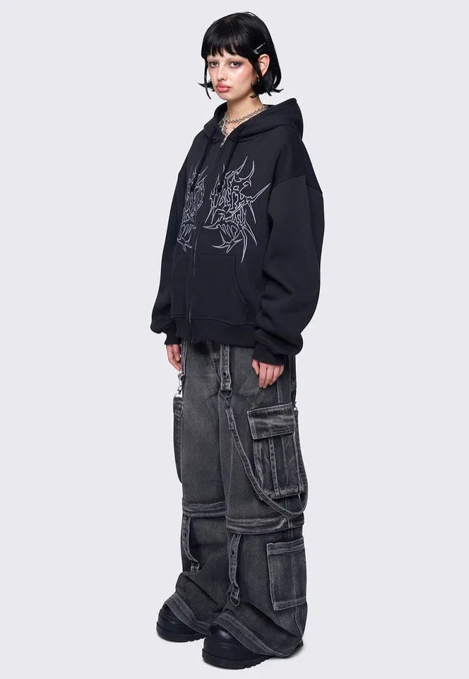 Minga London - Minga Ink Black - Zipper