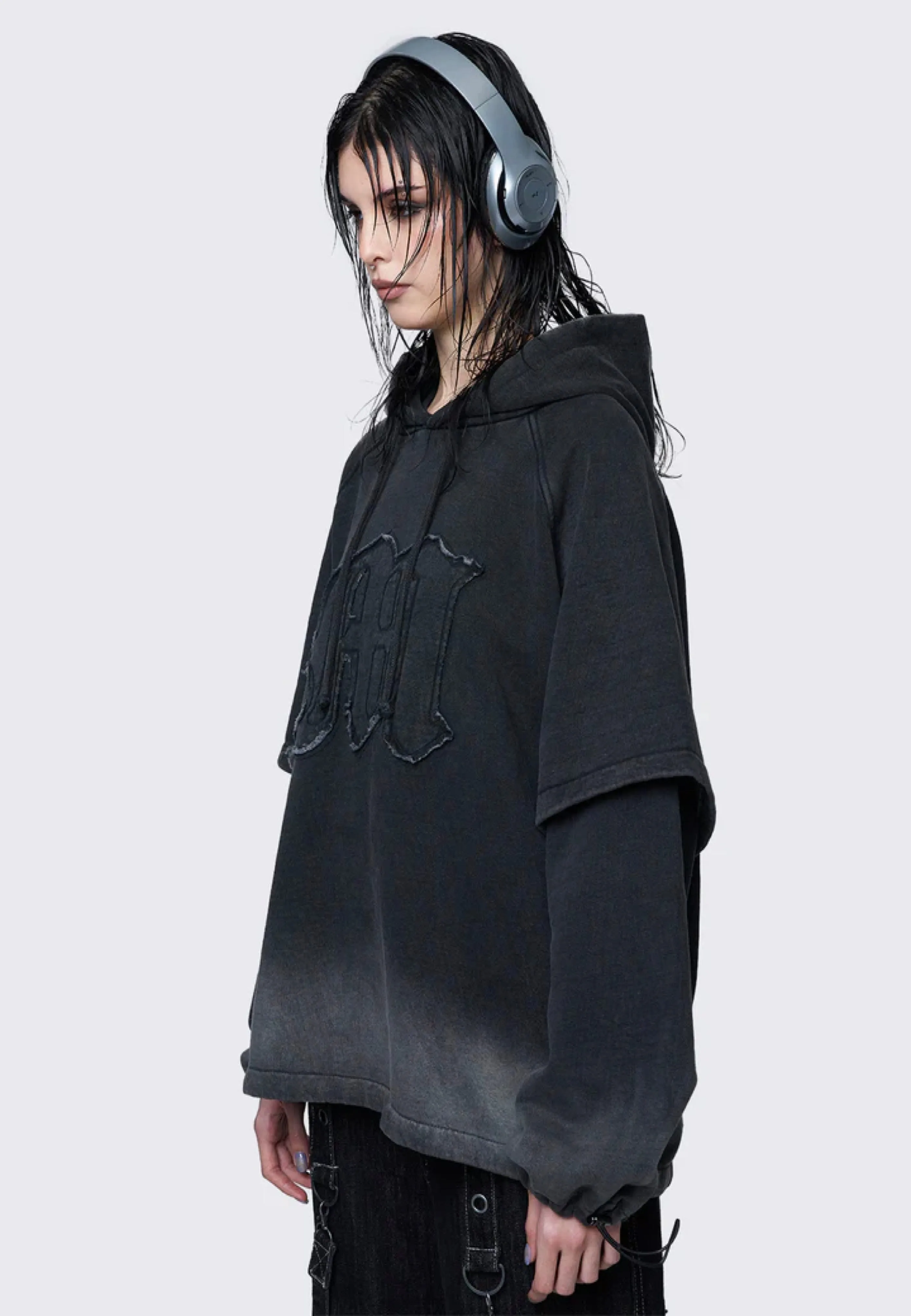 Minga London - Rae Wash Layered - Hoodie