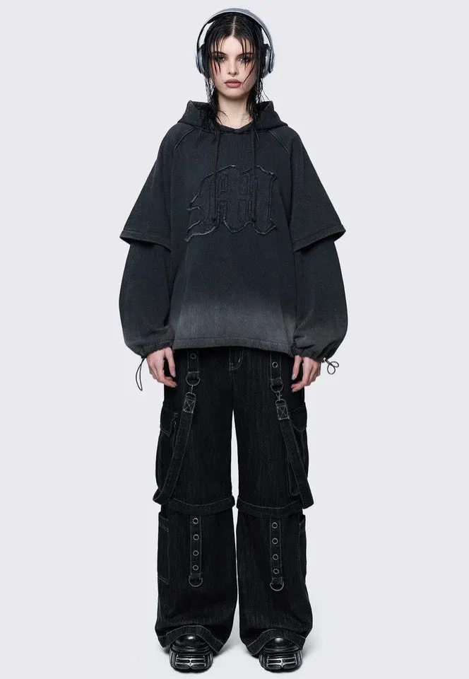 Minga London - Rae Wash Layered - Hoodie