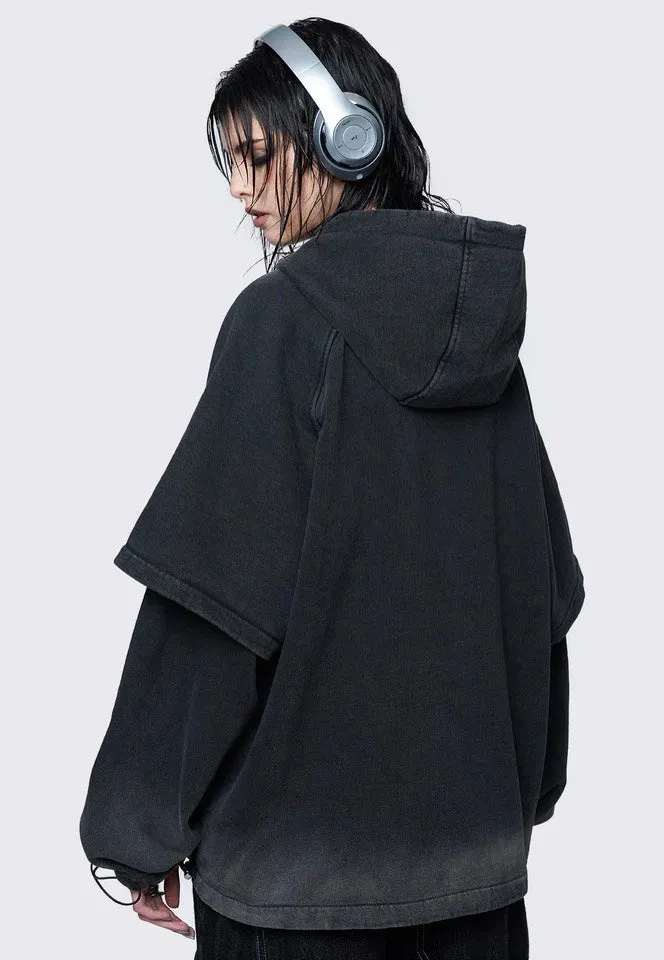 Minga London - Rae Wash Layered - Hoodie