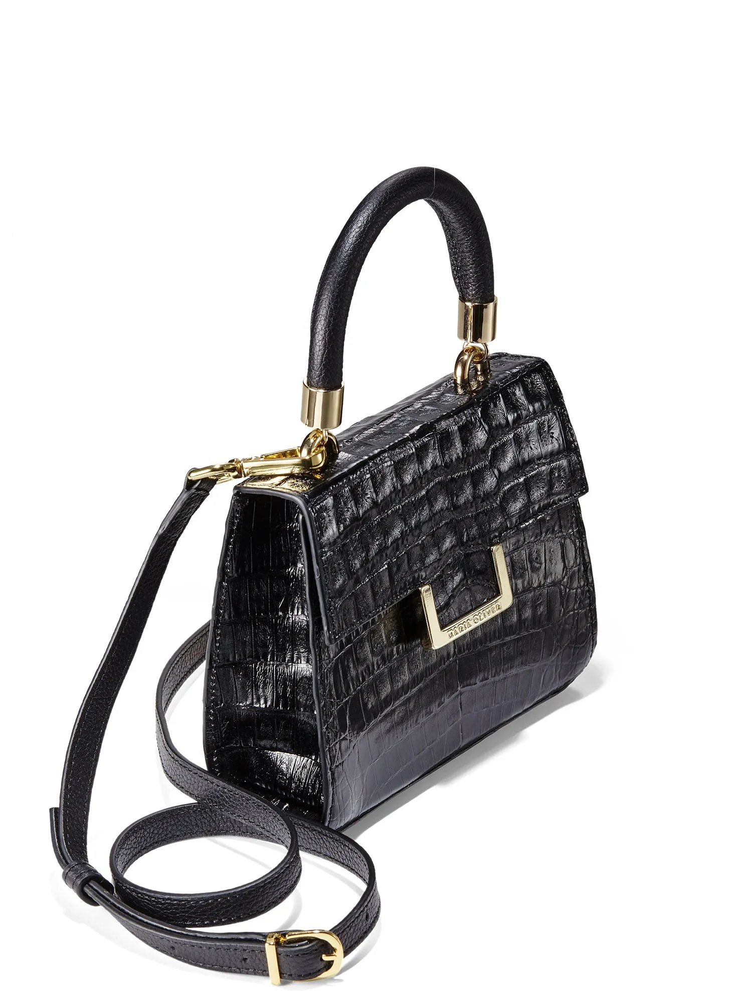 Mini Michelle Alligator Bag