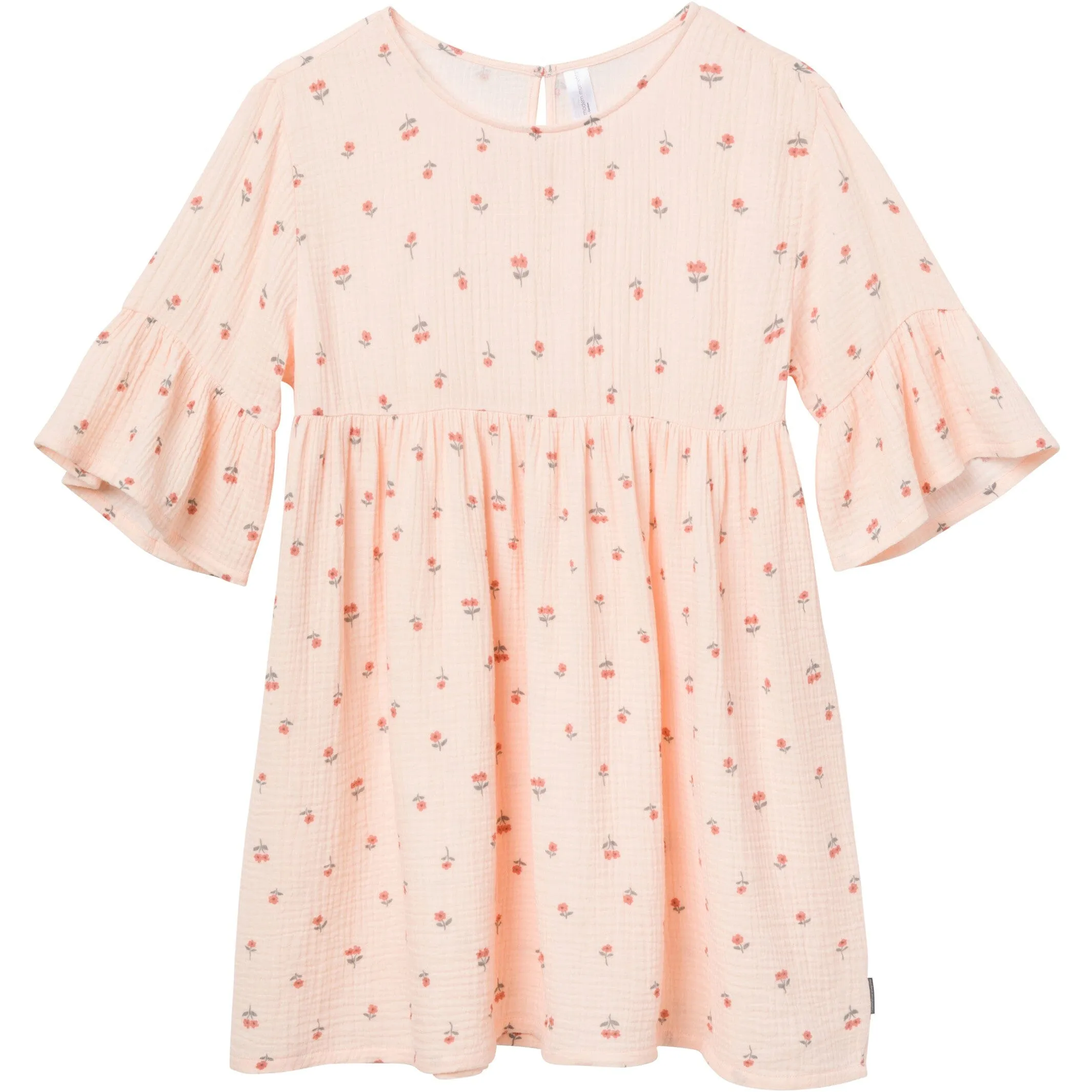 Mommy & Me Light Pink Daisies Gauze Dresses Bundle Gerber Childrenswea